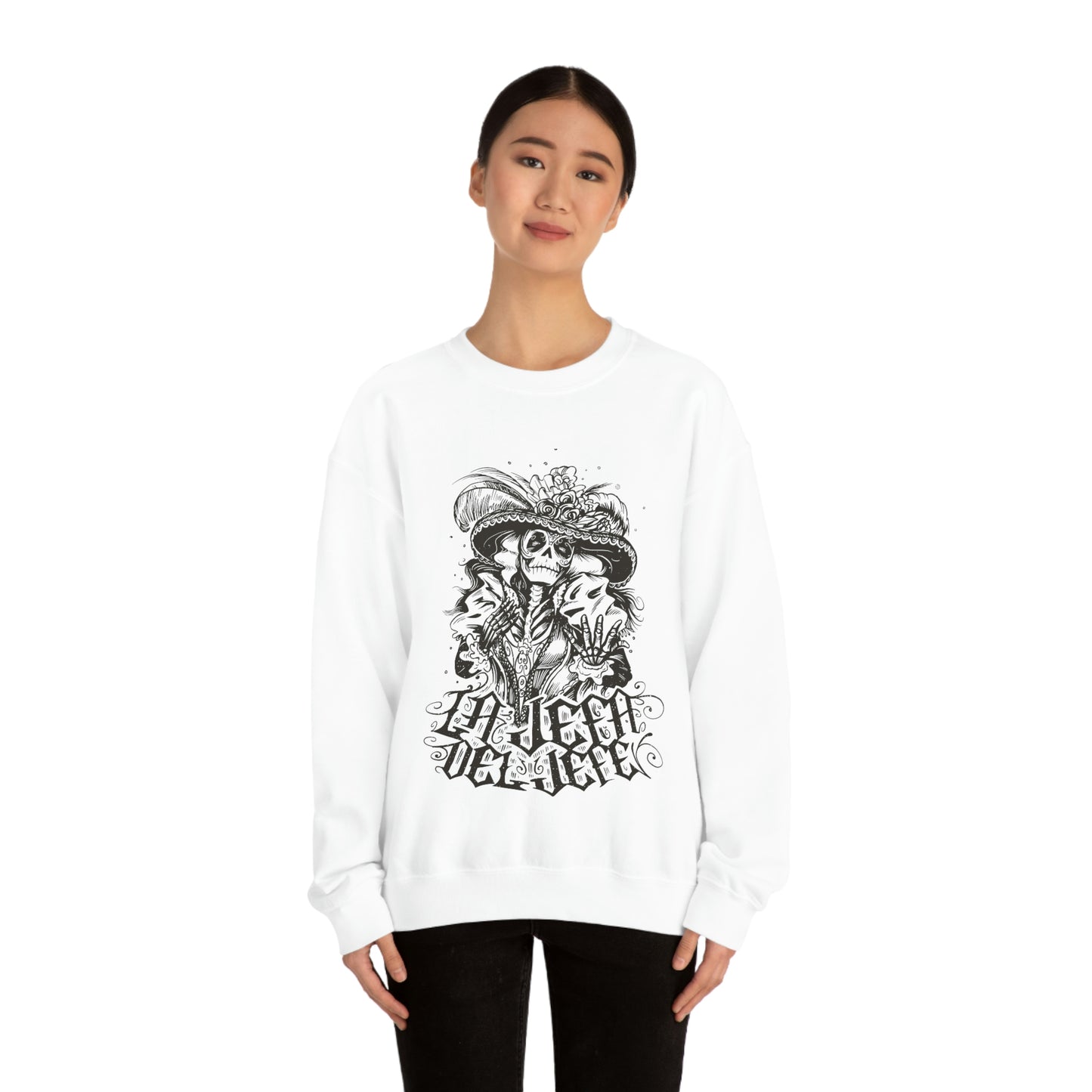 Mexican Skeleton LA JEFA DEL JEFE Sweatshirt