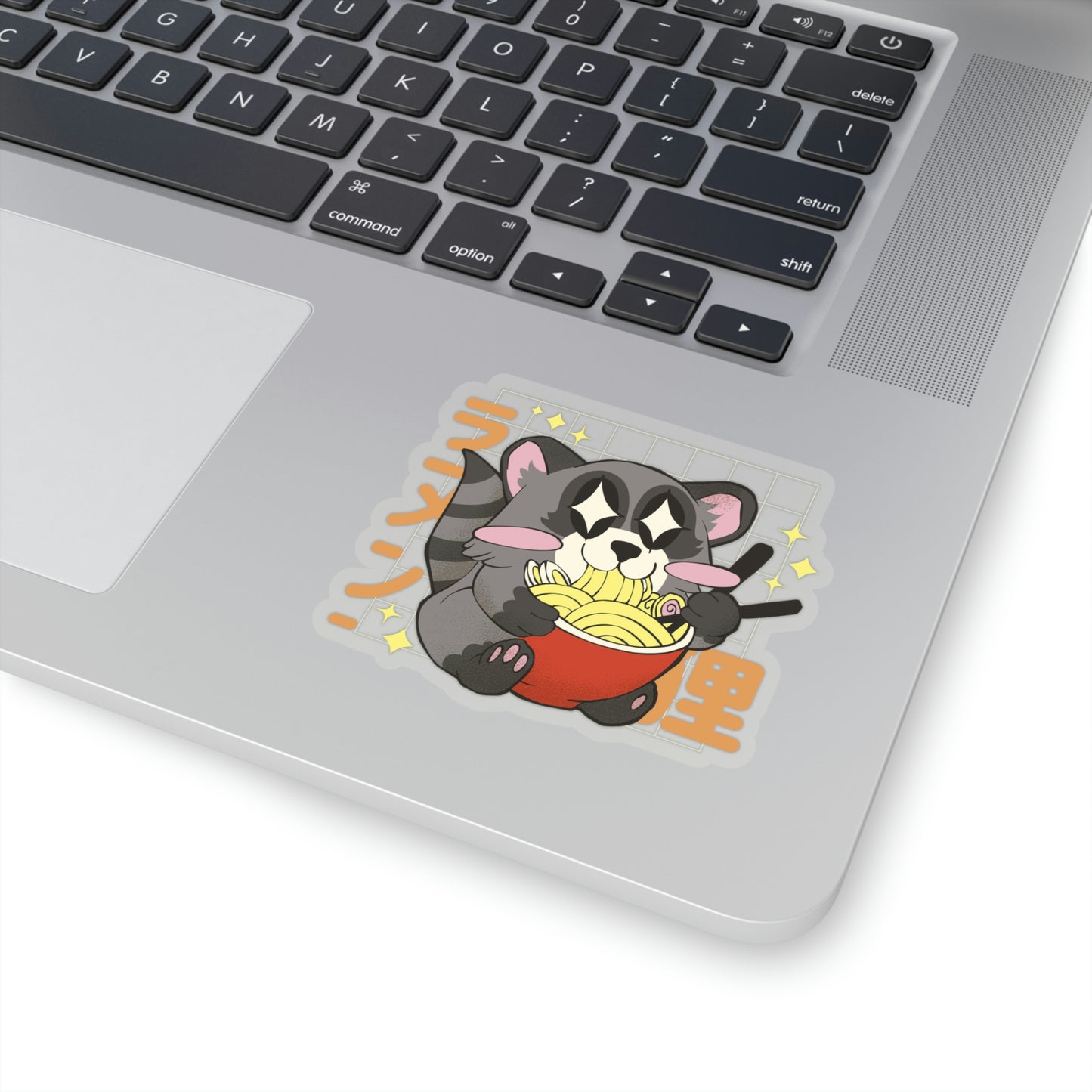 Kawaii Aesthetic, Yami Kawaii Racoon Ramen Sticker