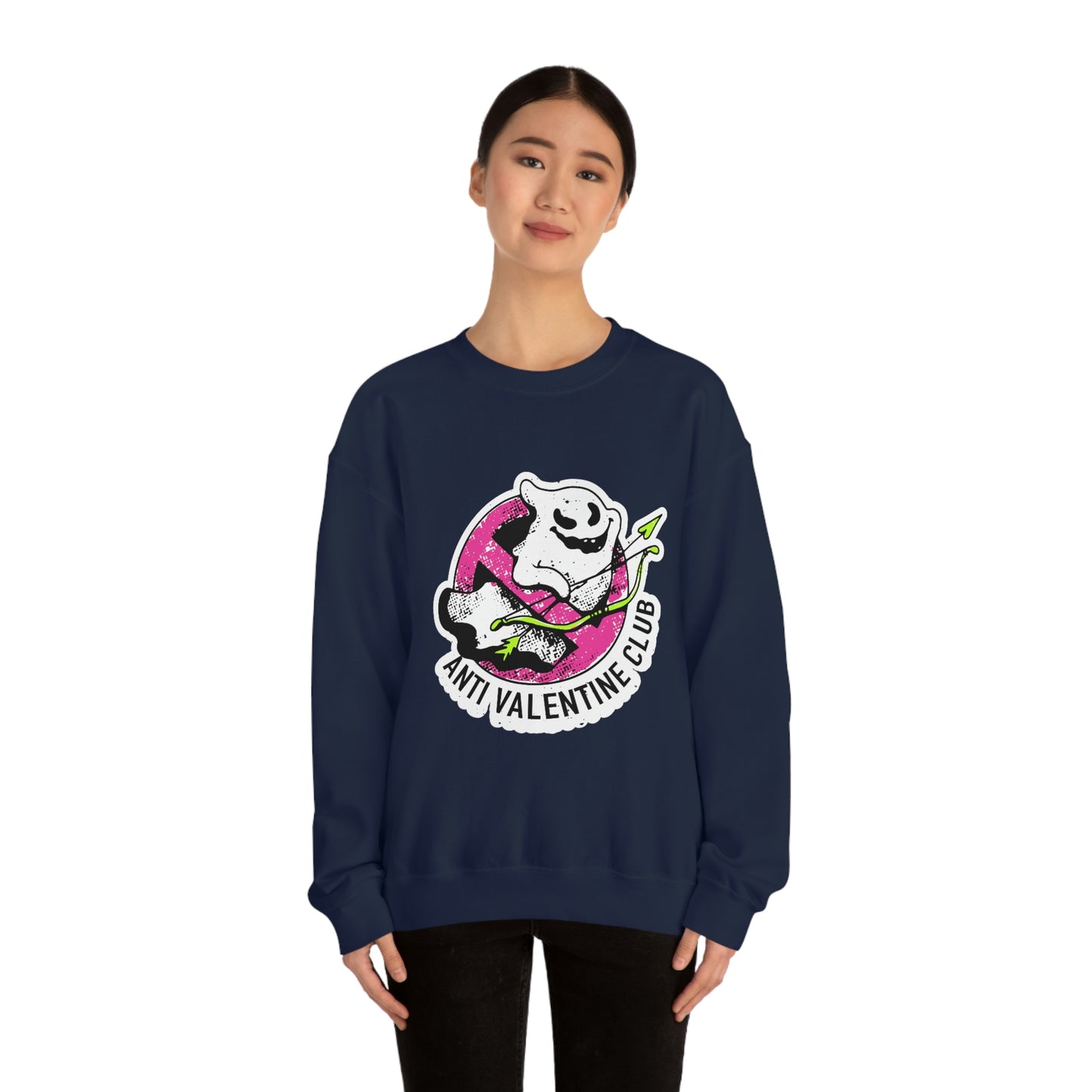 Anti Valentines CLub Ghost Sweatshirt