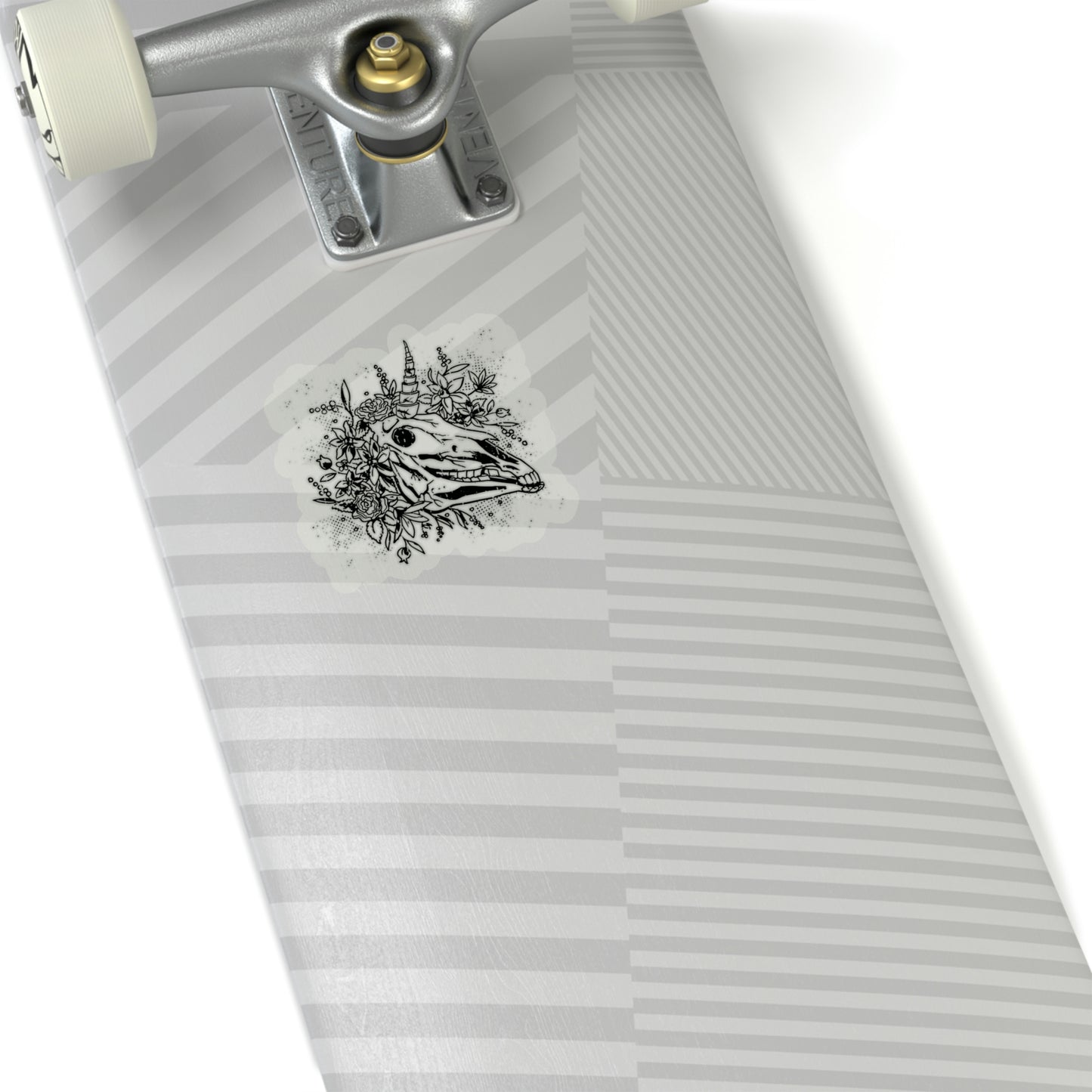 Unicorn Skull Goth Aesthetic Sticker