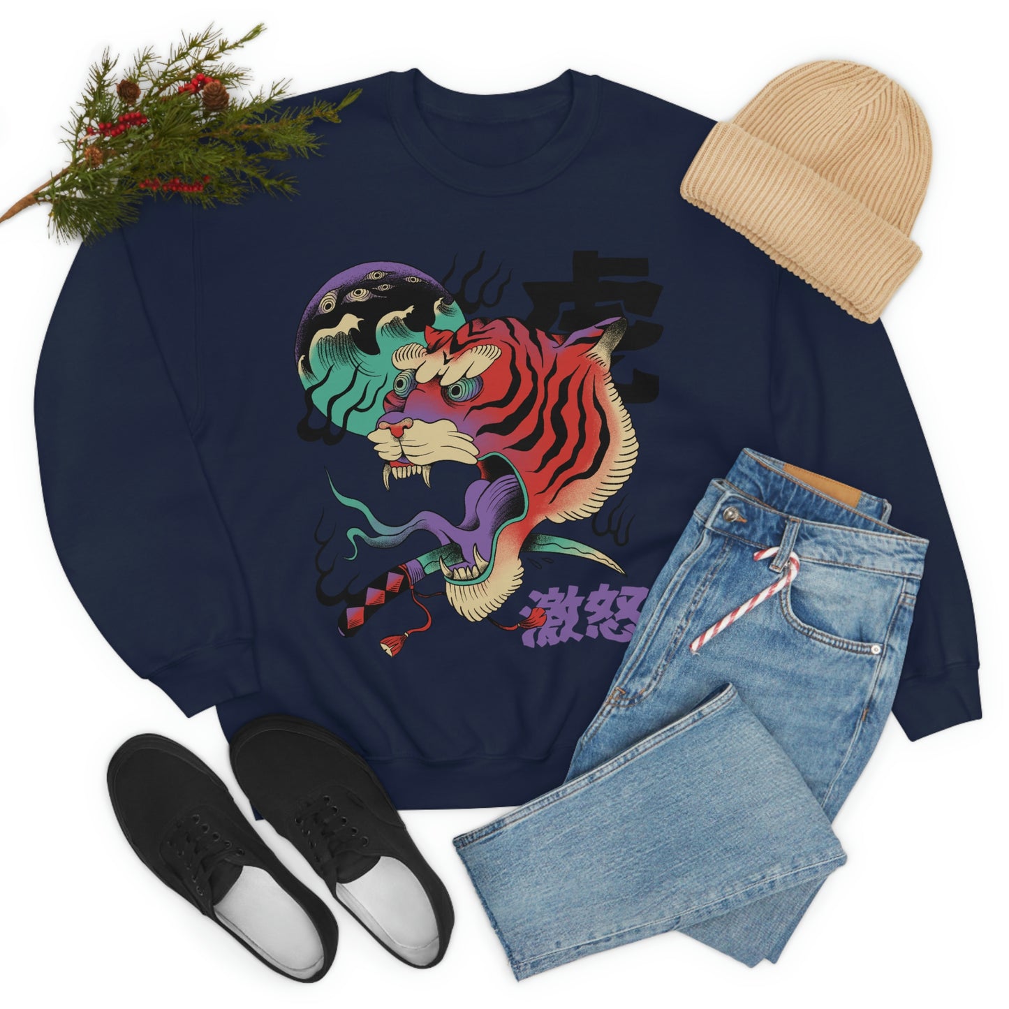 Indie Japanese Art, Japan Streeetwear Retro, Japanese Aesthetic Sweatshirt