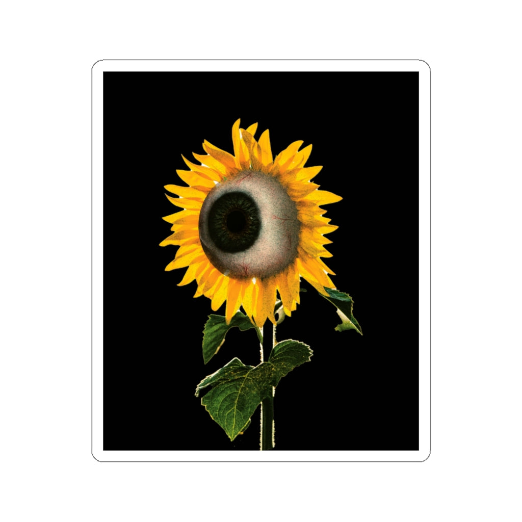 Weirdcore Flower Sticker