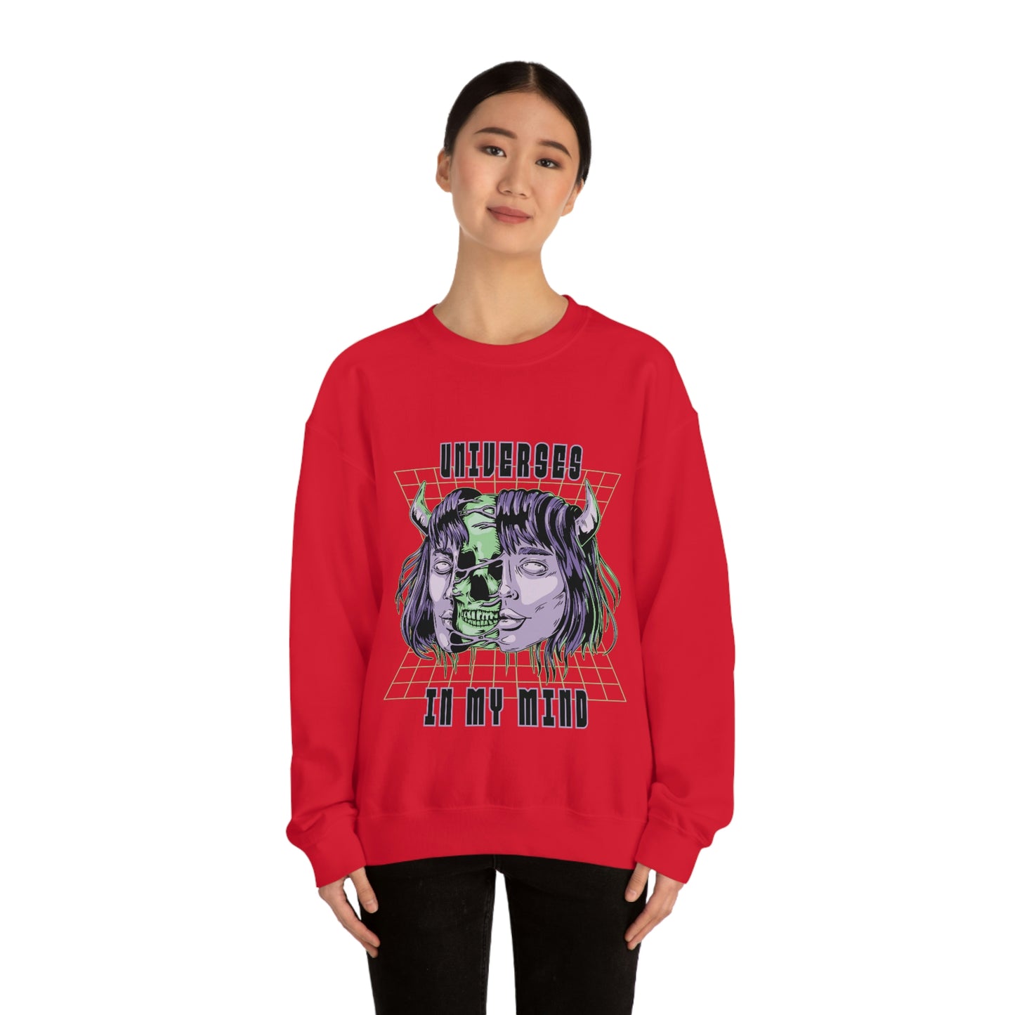 Universes In My Mind Pastel Goth Aesthetic Cyber Sweatshirt