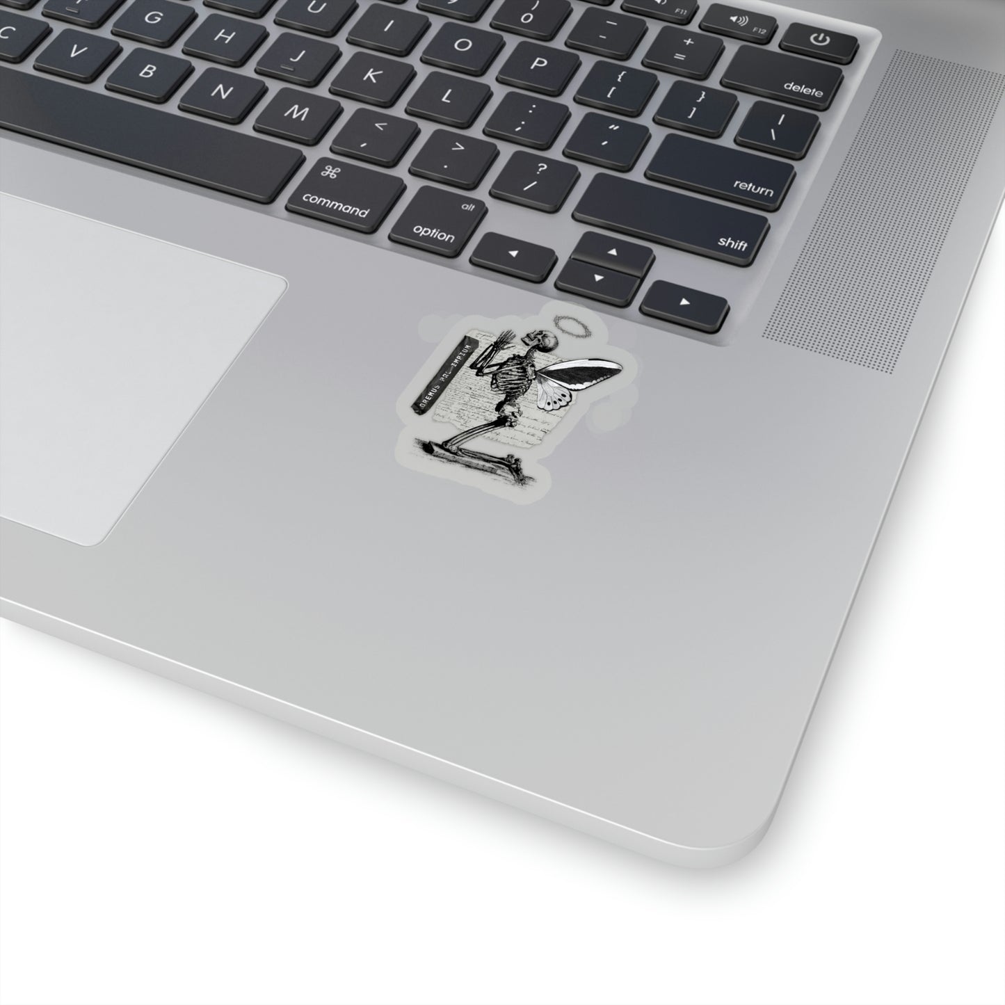 Skeleton Praying Alt Sticker