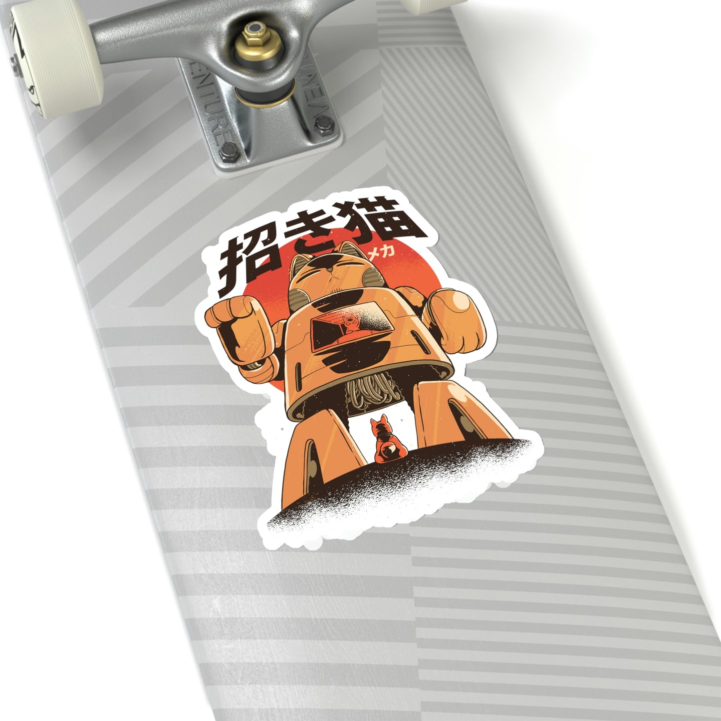 Kawaii Aesthetic Cute Cat Mecha Sticker