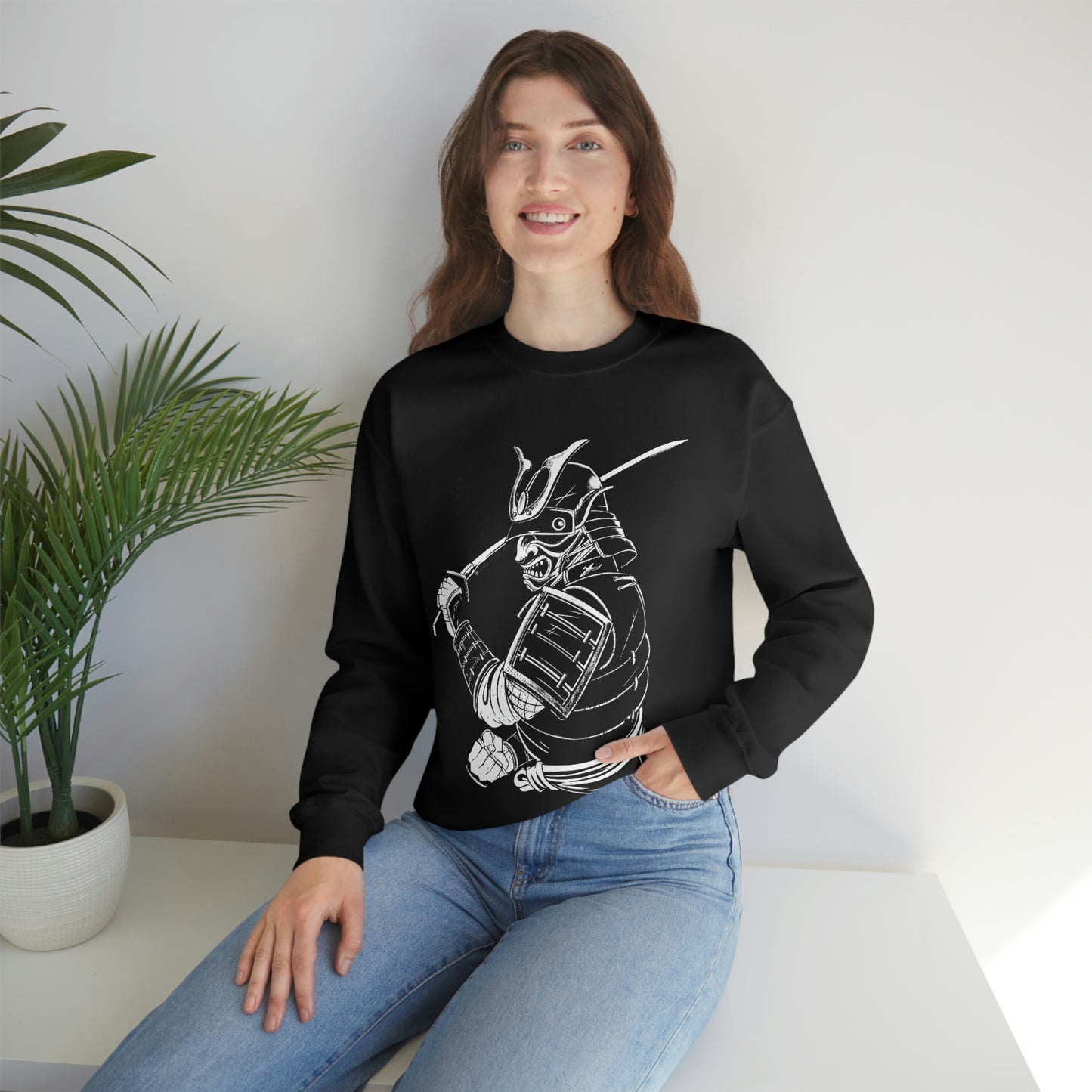 Japanese Aesthetic Japan Samurai Graphic Sweatshirt