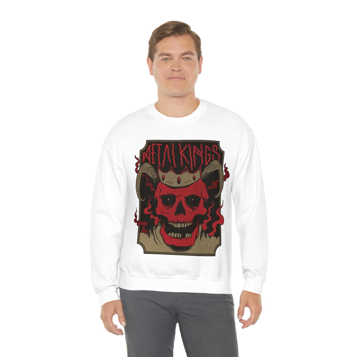 METAL KINGS BAND Goth Aesthetic Sweatshirt