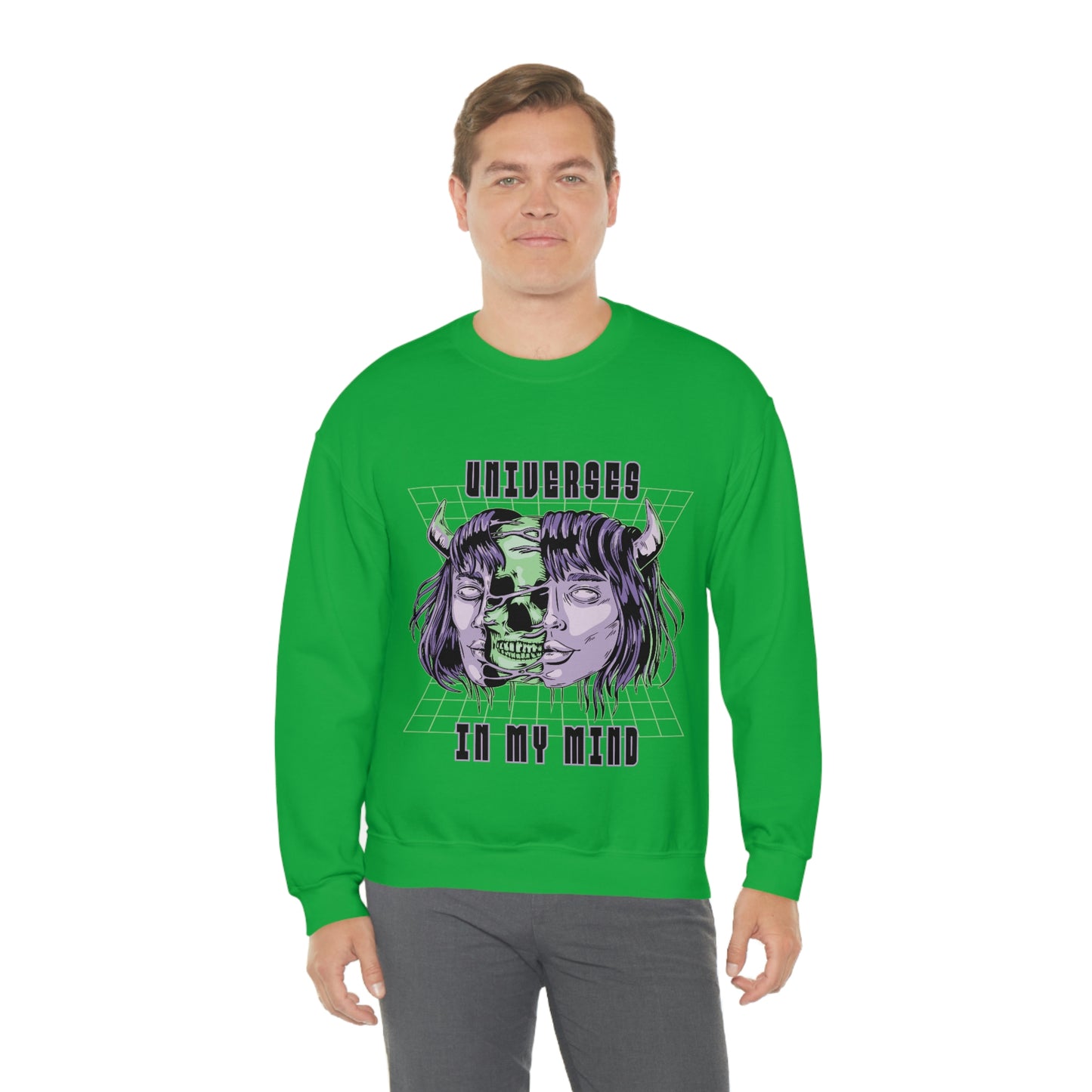 Universes In My Mind Pastel Goth Aesthetic Cyber Sweatshirt