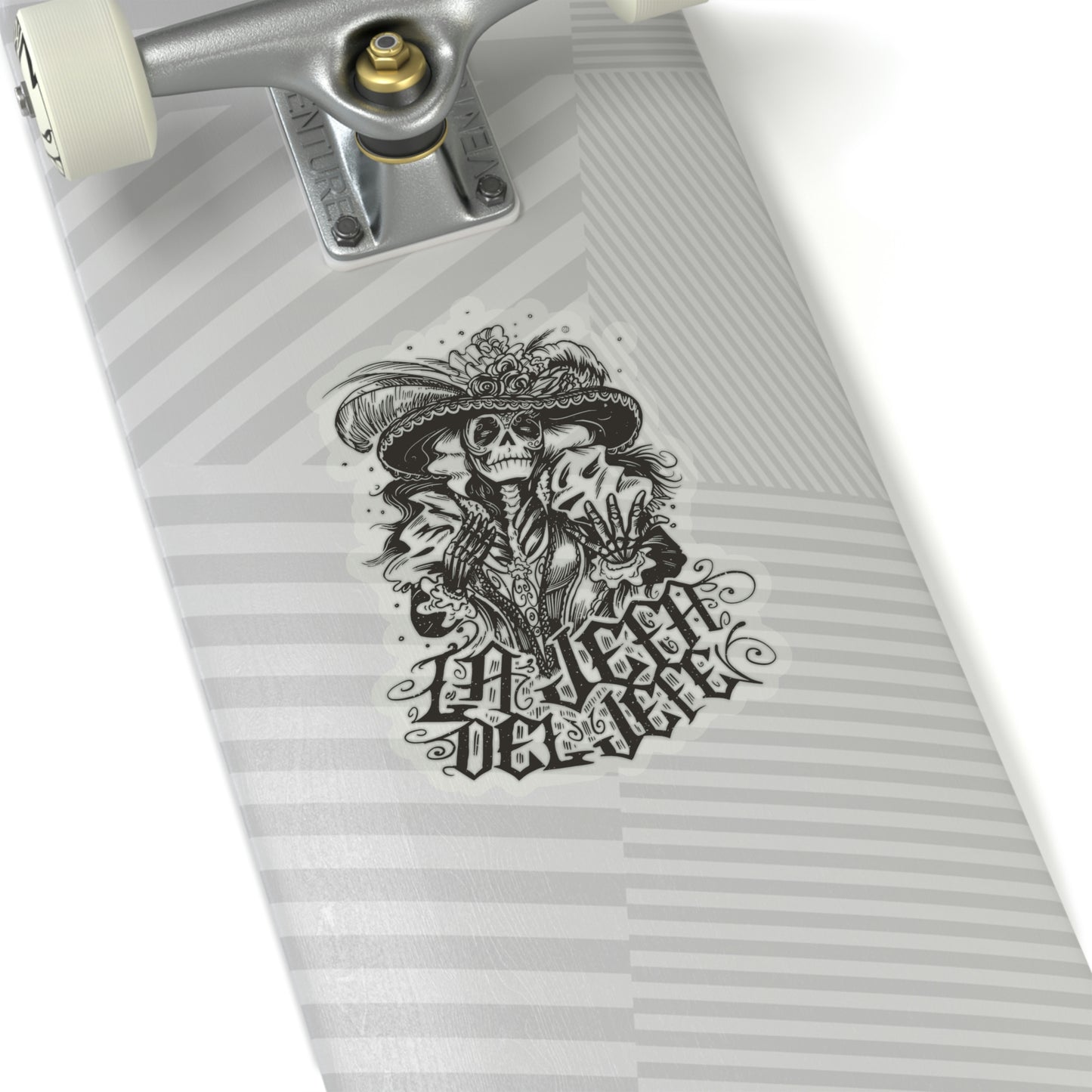 Mexican Skeleton LA JEFA DEL JEFE Sticker