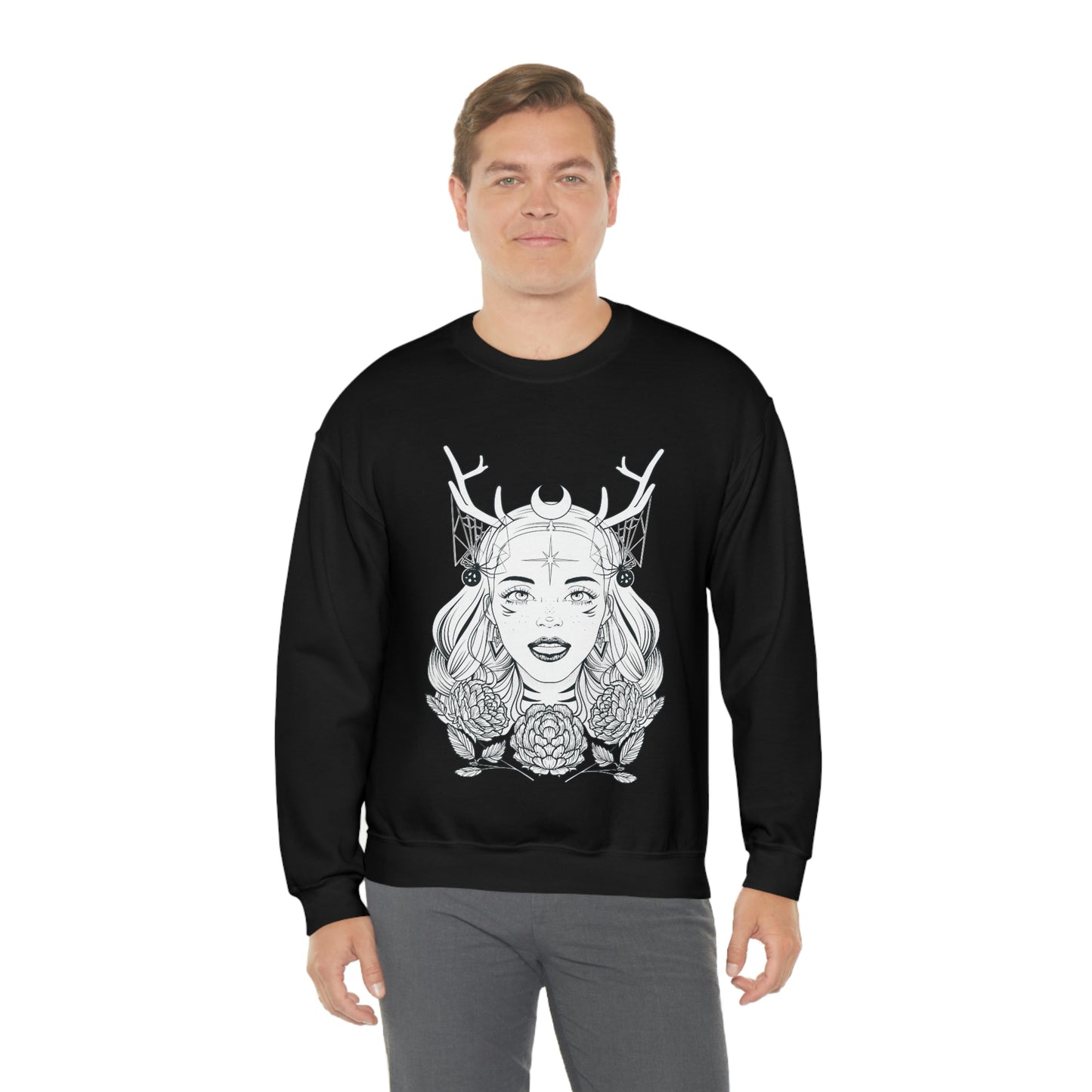 Goth Girl Aesthetic Sweatshirt
