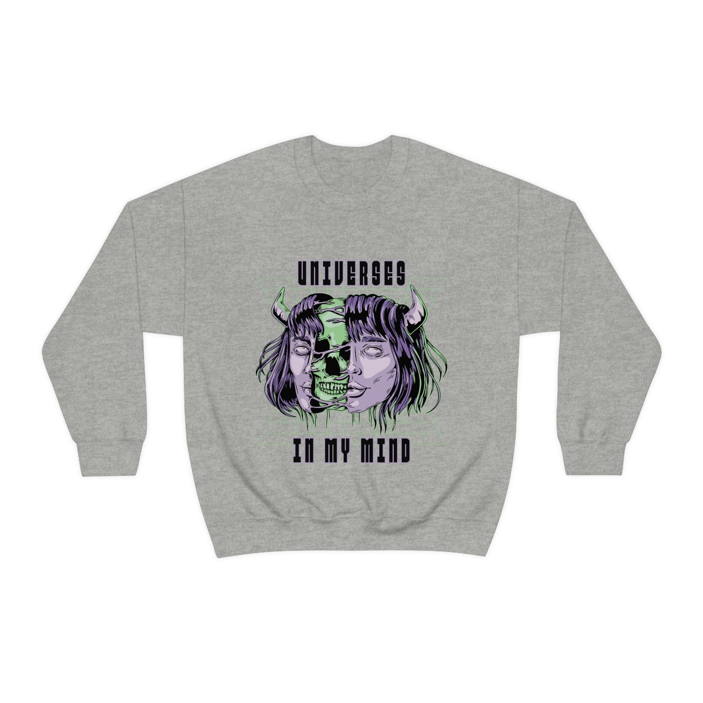 Universes In My Mind Pastel Goth Aesthetic Cyber Sweatshirt