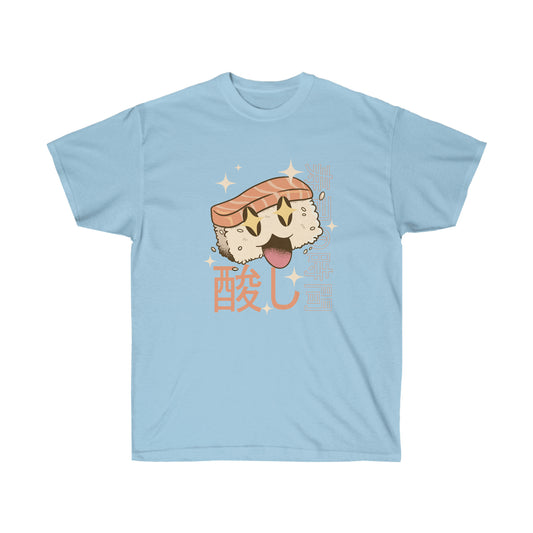 Kawaii Aesthetic Cute Sushi Illustration T-Shirt