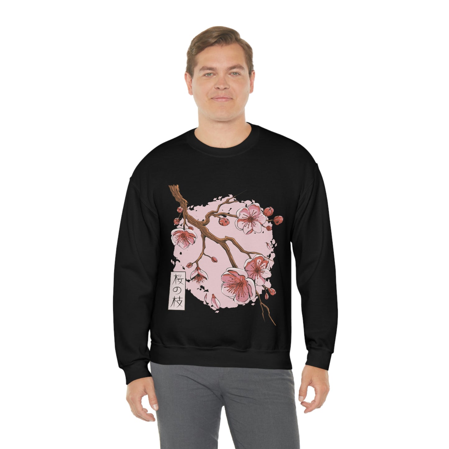Japanese Aesthetic Sakura Blossom Flowers Sweatshirt
