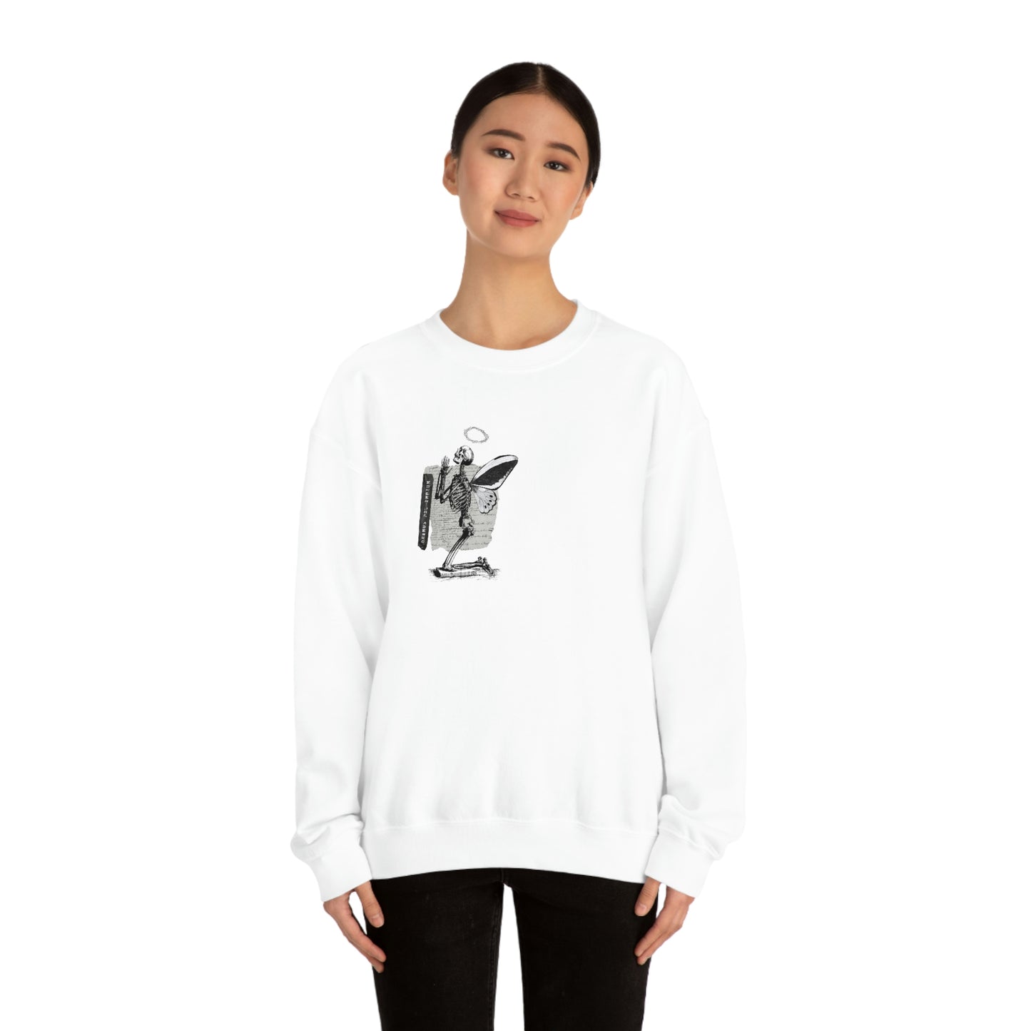 Skeleton Praying Alt Sweatshirt