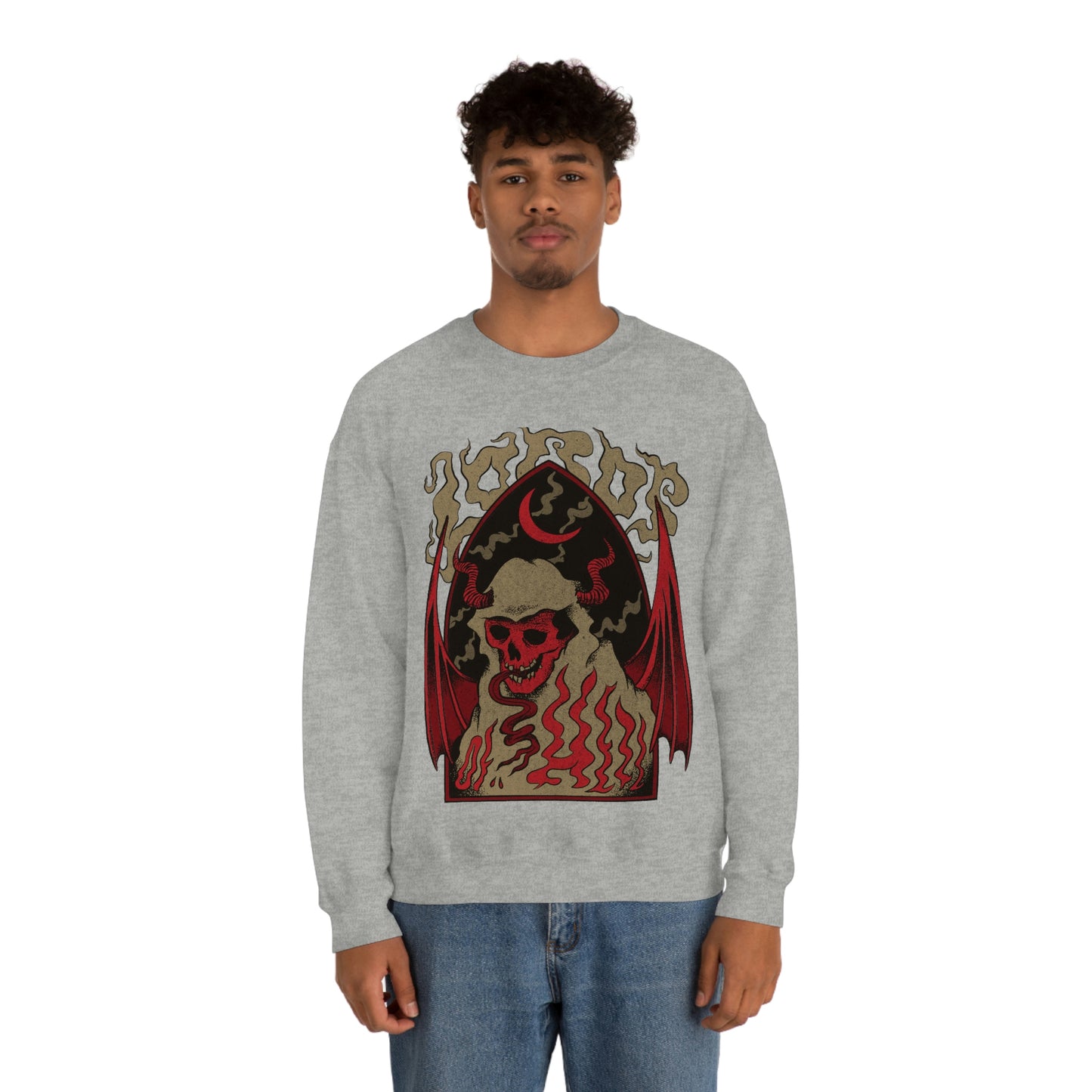 Dark Demons Goth Aesthetic Sweatshirt