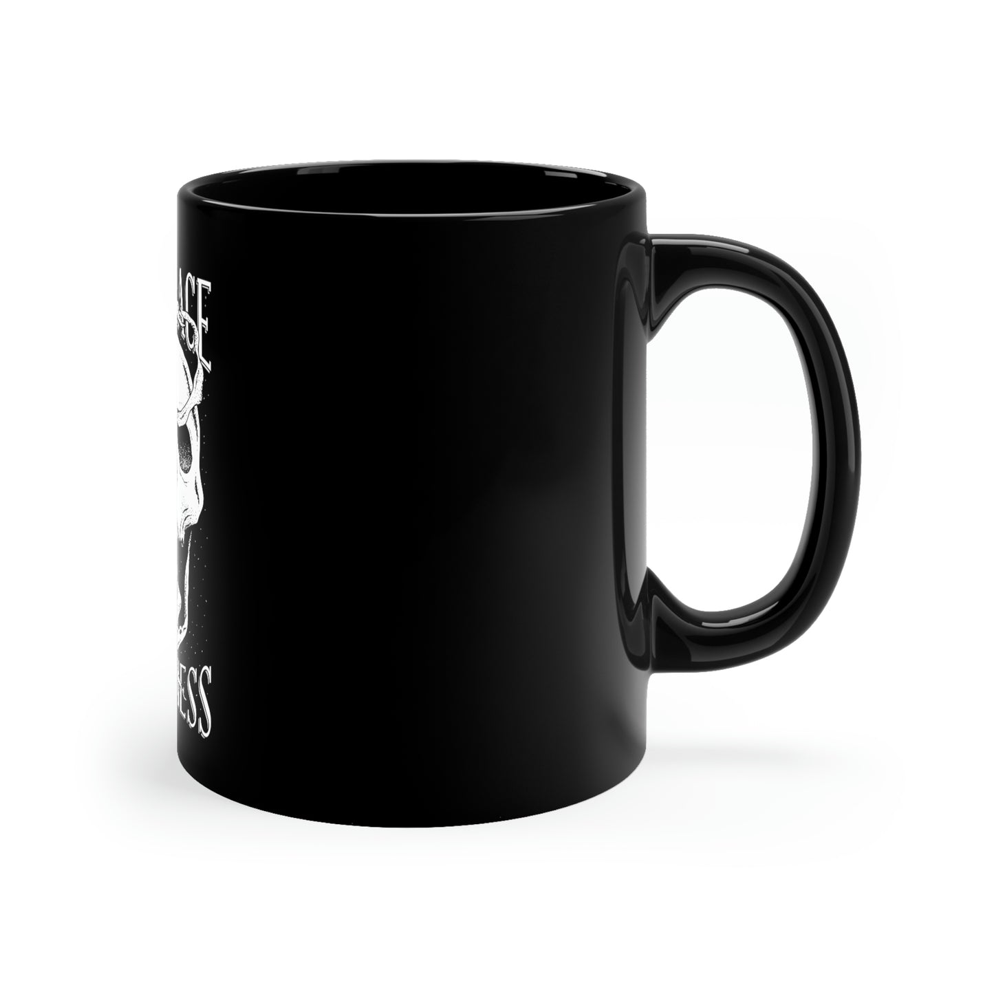 Embrace Darkness Goth Aesthetic 11oz Black Mug
