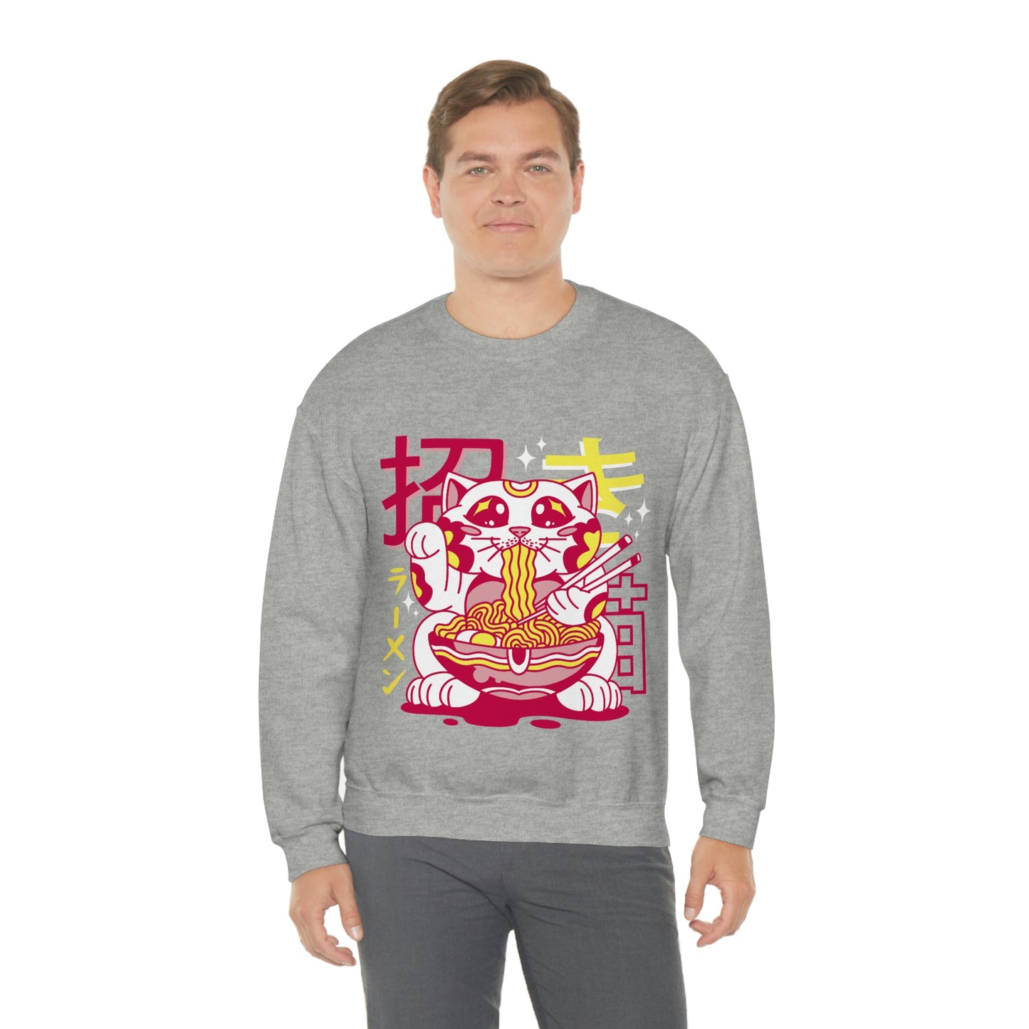 Kawaii Sweatshirt, Kawaii Clothing, Kawaii Clothes, Yami Kawaii Aesthetic, Pastel Kawaii Sweatshirt Ramen Sweater Sweatshirt