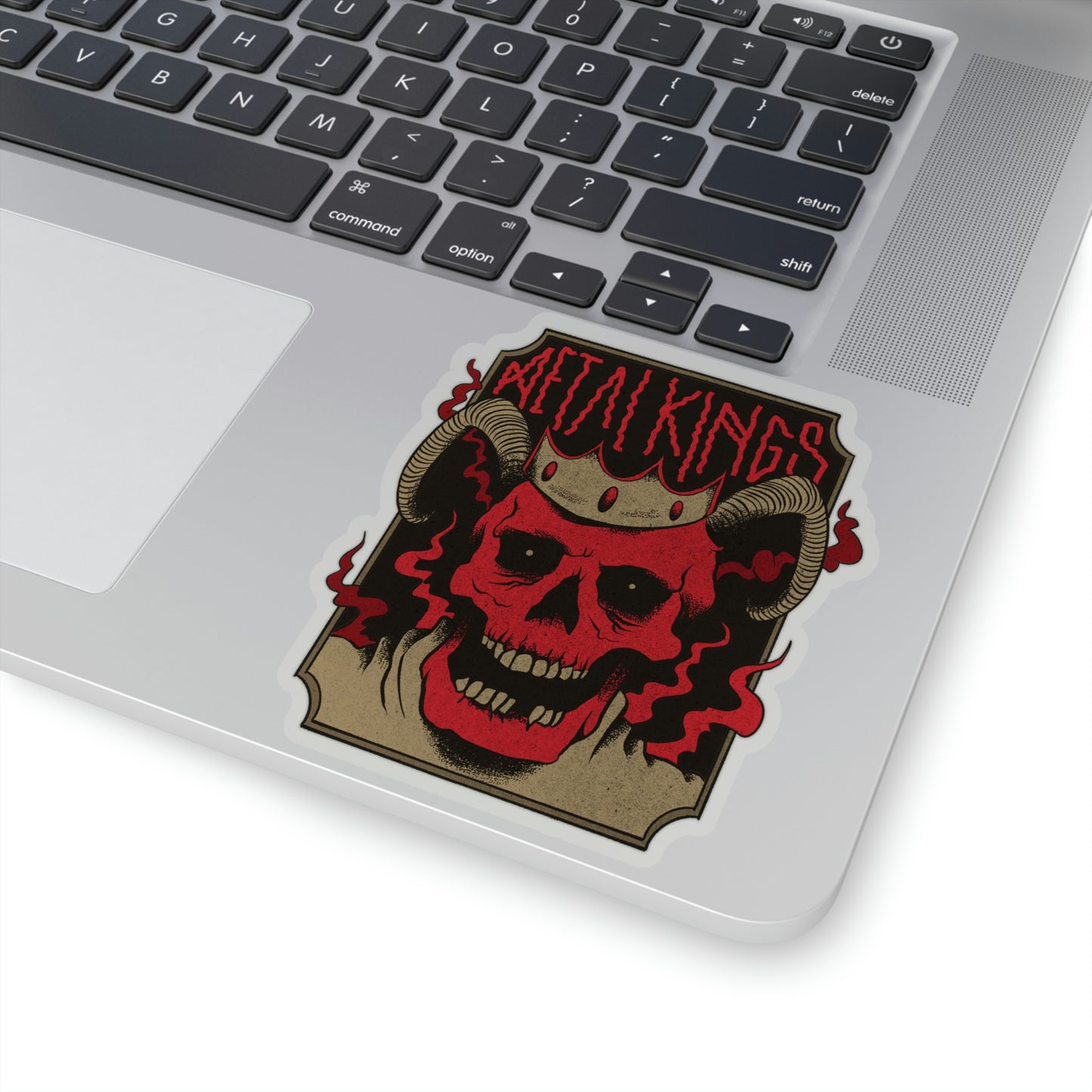 METAL KINGS Skull Sticker
