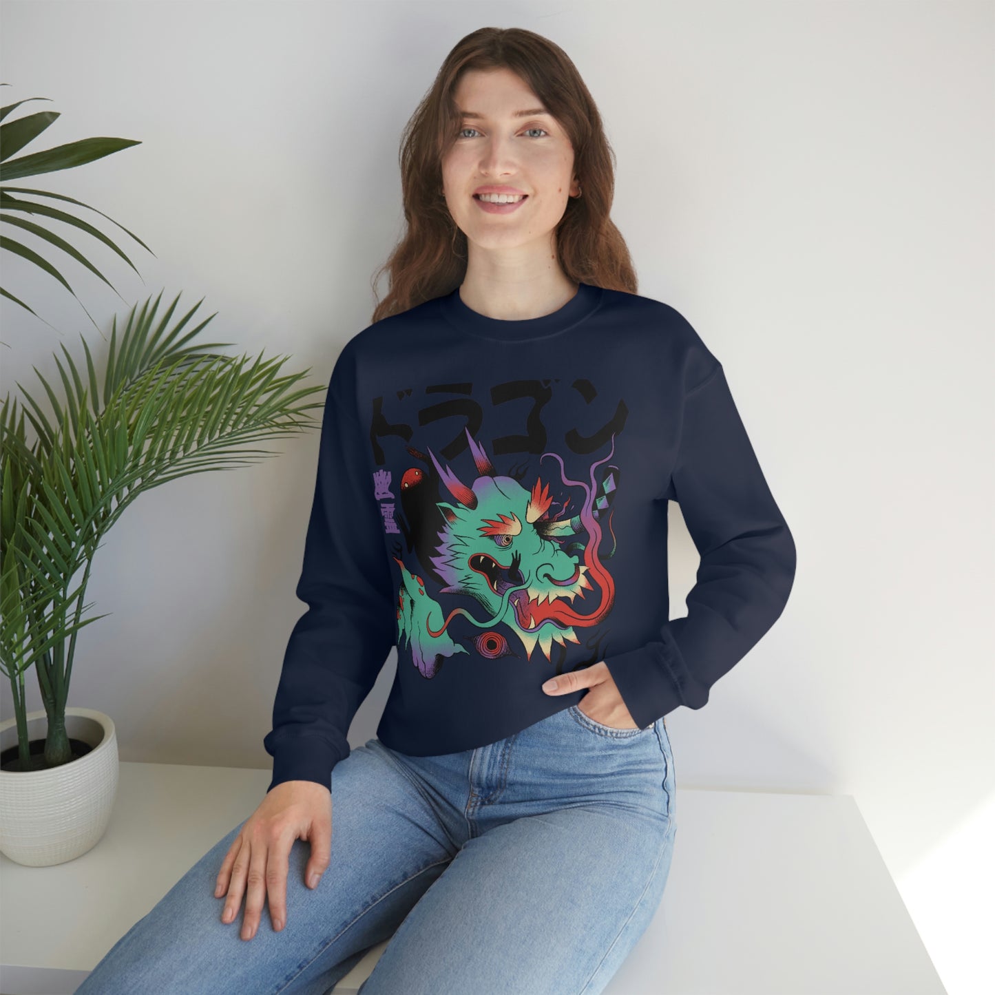 Indie Japanese Art, Japan Streeetwear Retro, Japanese Aesthetic Sweatshirt