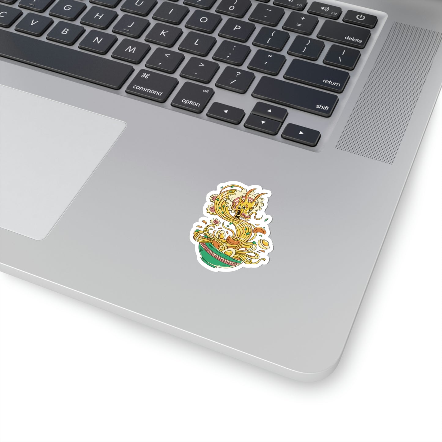 Japanese Aesthetic Dragon Ramen Illustration Sticker