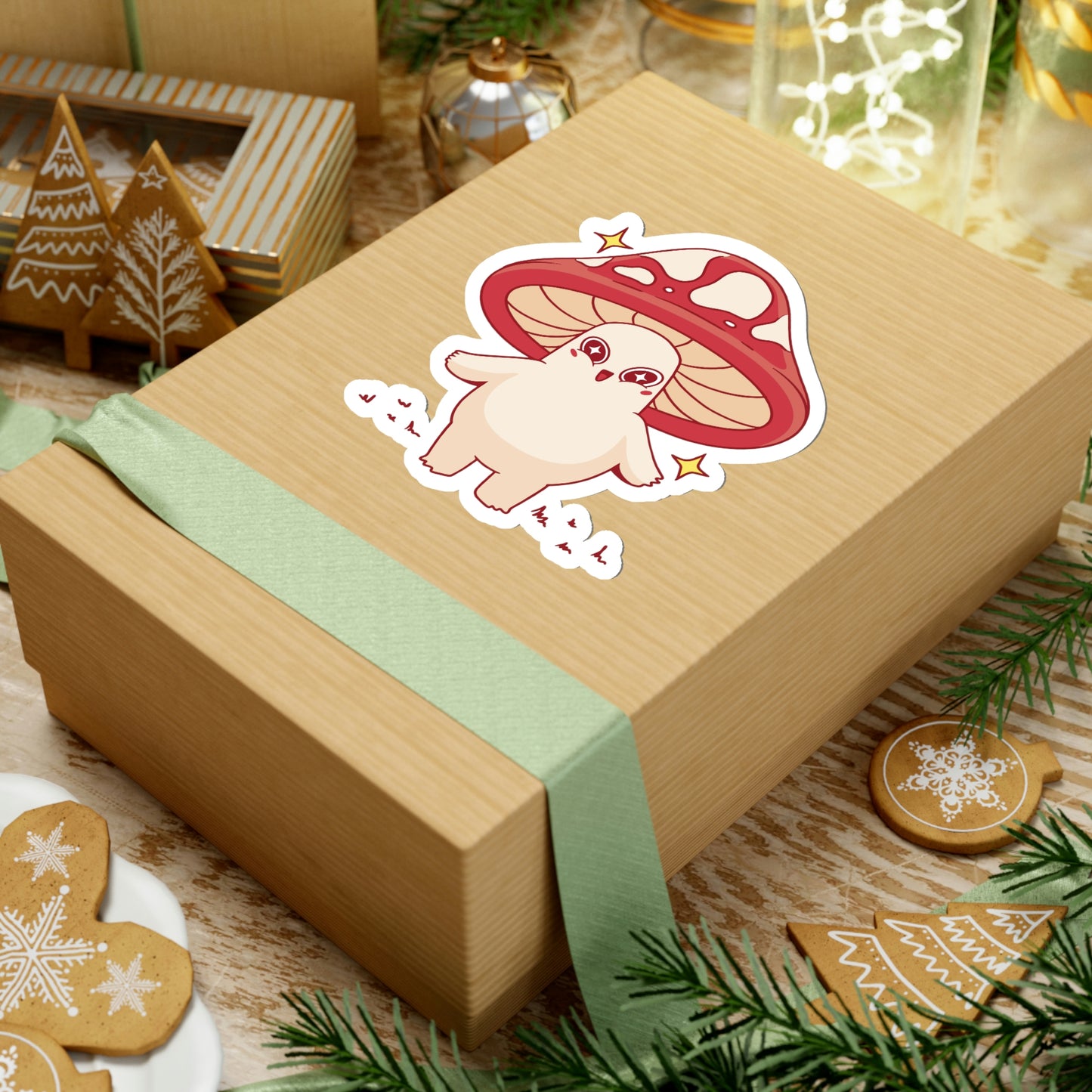 Pastel Kawaii Aesthetic, Yami Kawaii, Japanese Aesthetic Otaku Cute Mushroom Sticker