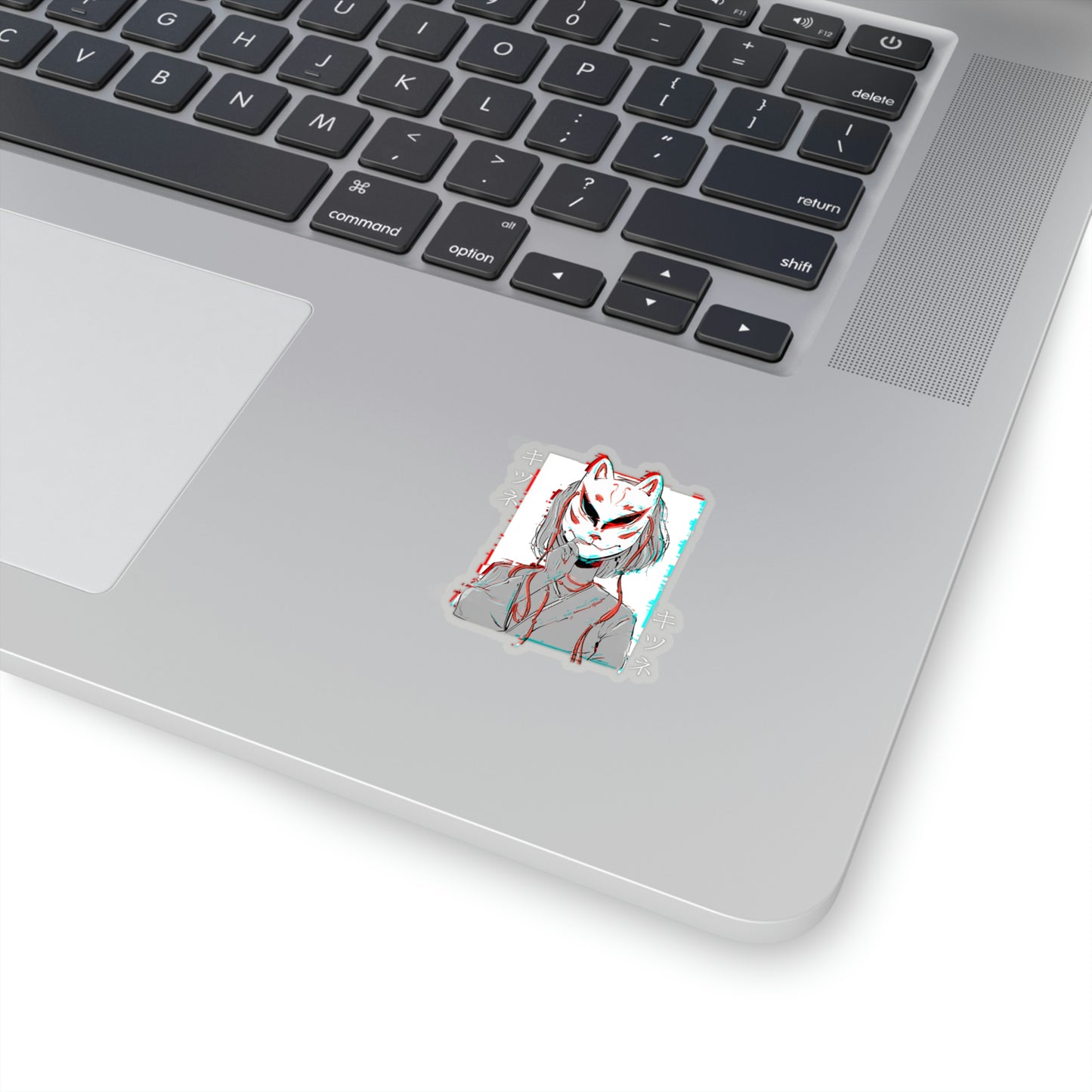 Japanese Aesthetic Kitsune Japan Mask Sticker