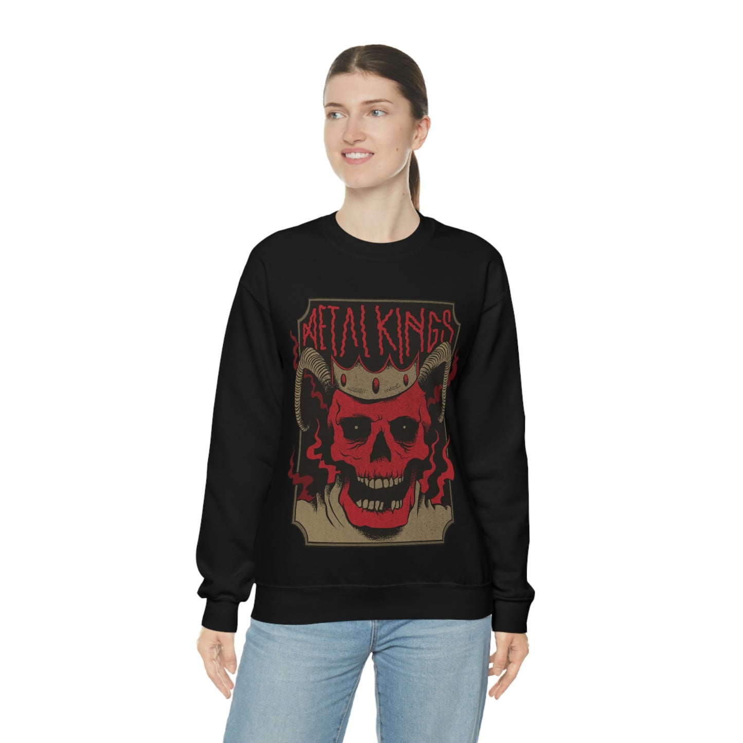 METAL KINGS BAND Goth Aesthetic Sweatshirt