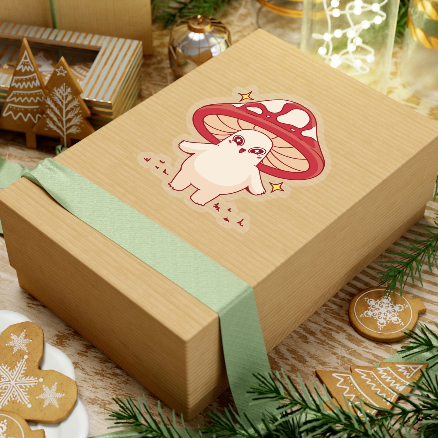 Pastel Kawaii Aesthetic, Yami Kawaii, Japanese Aesthetic Otaku Cute Mushroom Sticker