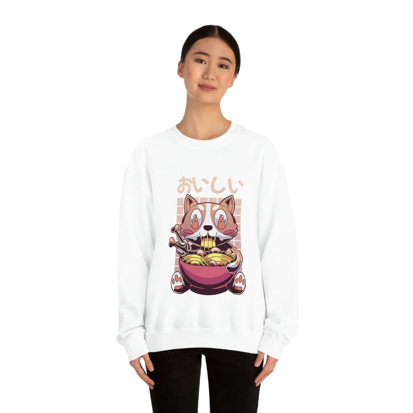Kawaii Sweatshirt, Kawaii Clothing, Kawaii Clothes, Yami Kawaii Aesthetic, Pastel Kawaii Sweatshirt Ramen Sweater Sweatshirt