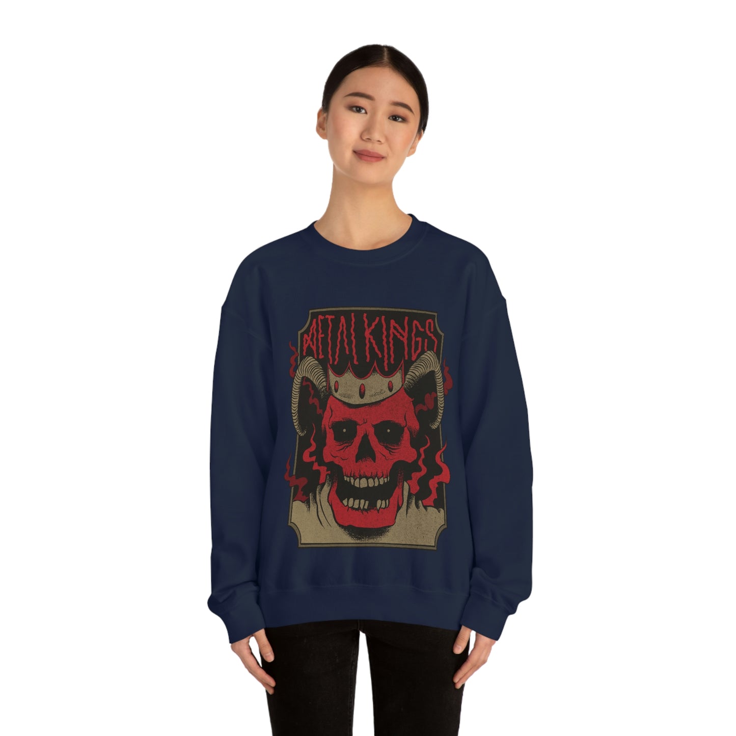 METAL KINGS BAND Goth Aesthetic Sweatshirt