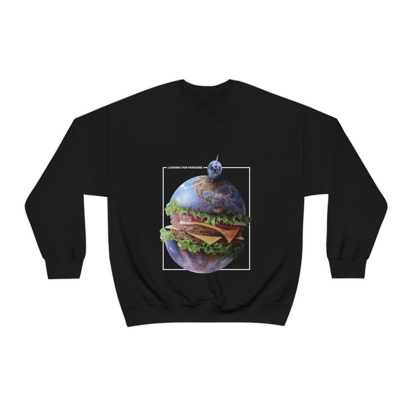 Planet Home Hamburger Y2k Aesthetic Sweatshirt