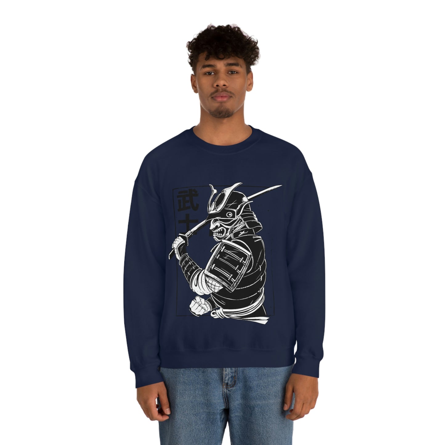 Japanese Aesthetic Japan Samurai Graphic Sweatshirt