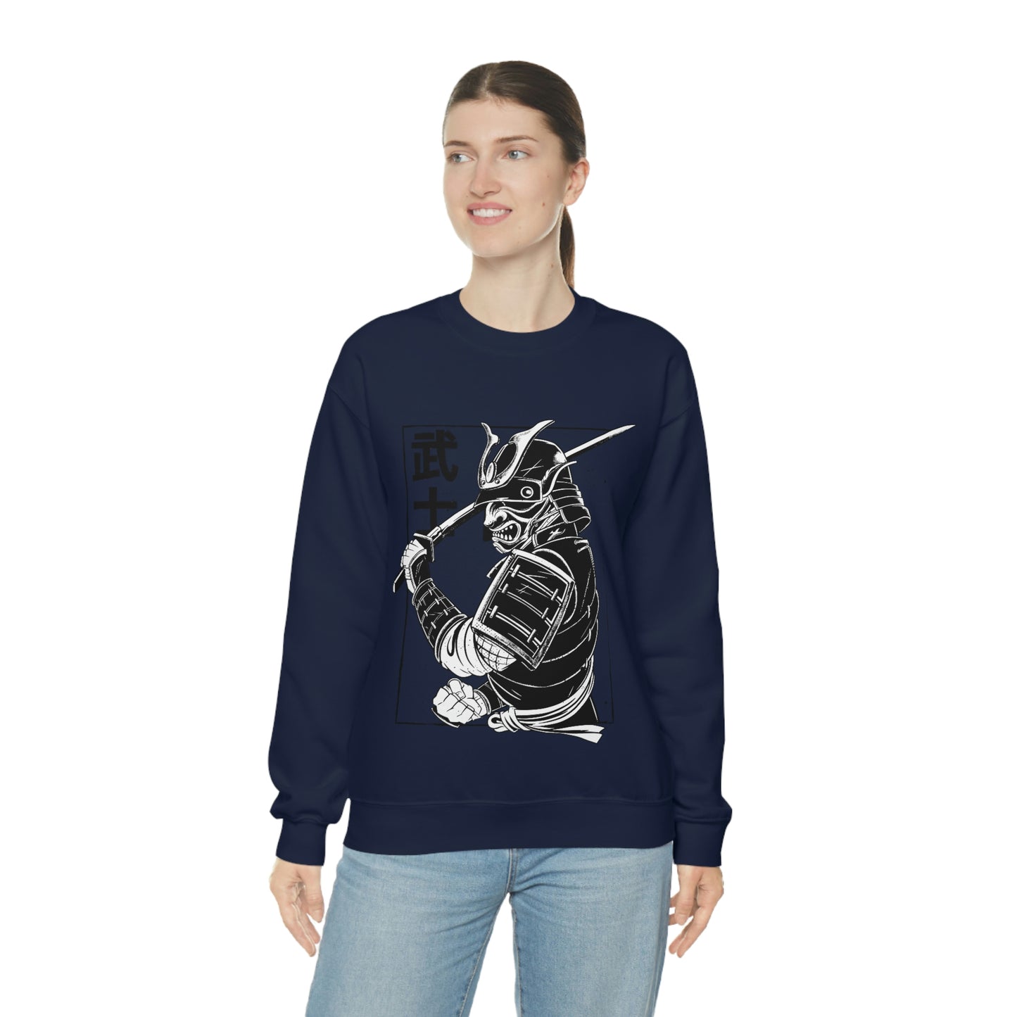Japanese Aesthetic Japan Samurai Graphic Sweatshirt