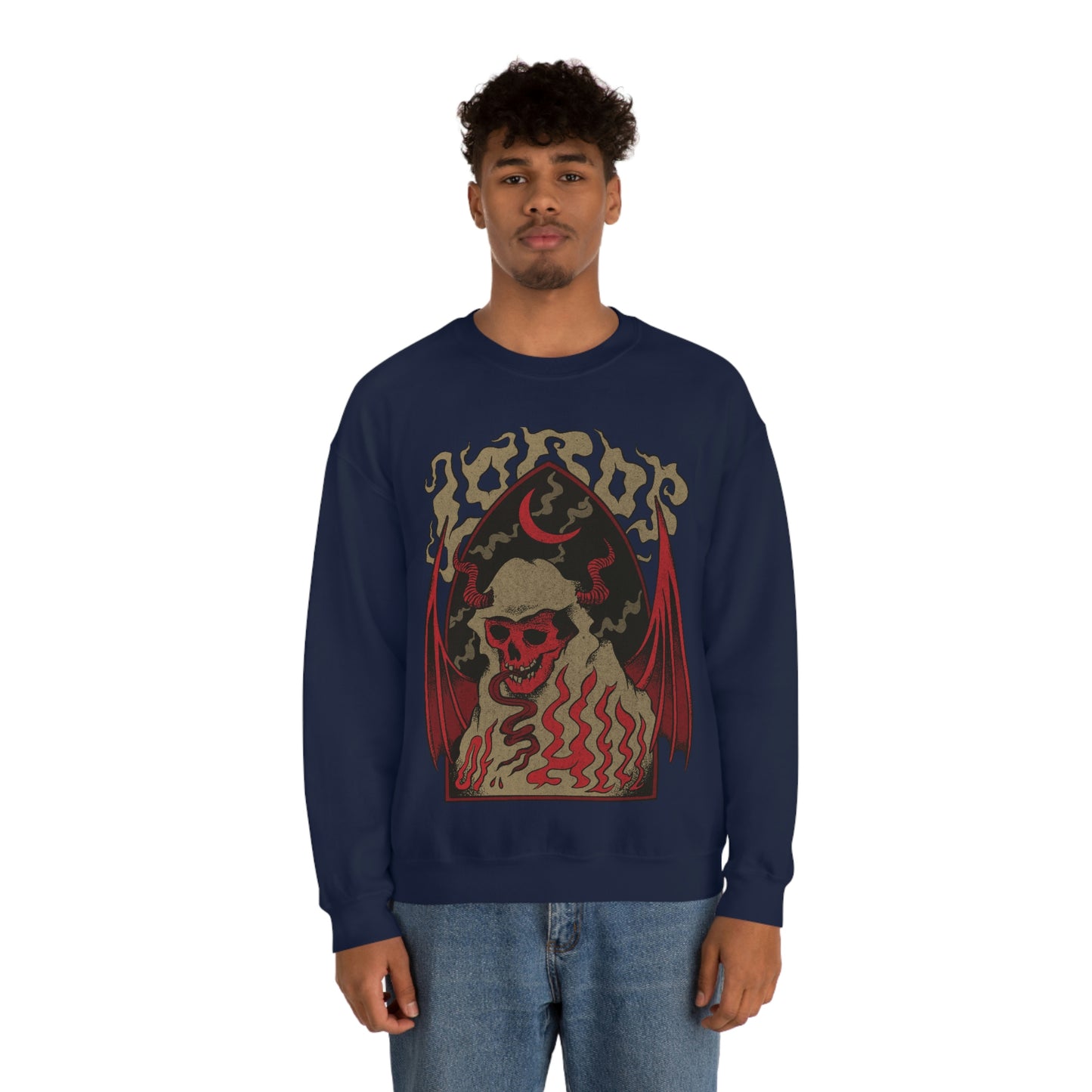 Dark Demons Goth Aesthetic Sweatshirt