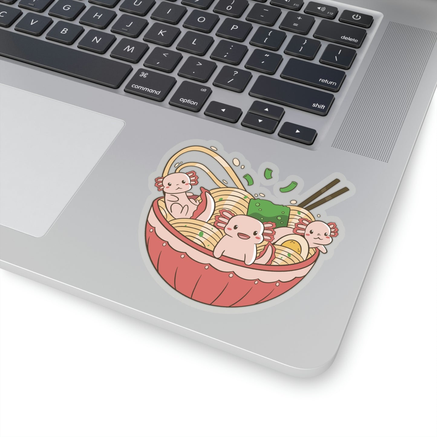 Kawaii Aesthetic, Yami Kawaii Cute Axolotls in Ramen Sticker