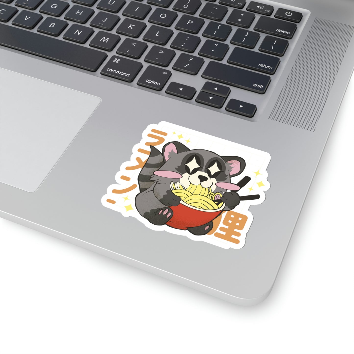 Kawaii Aesthetic, Yami Kawaii Racoon Ramen Sticker