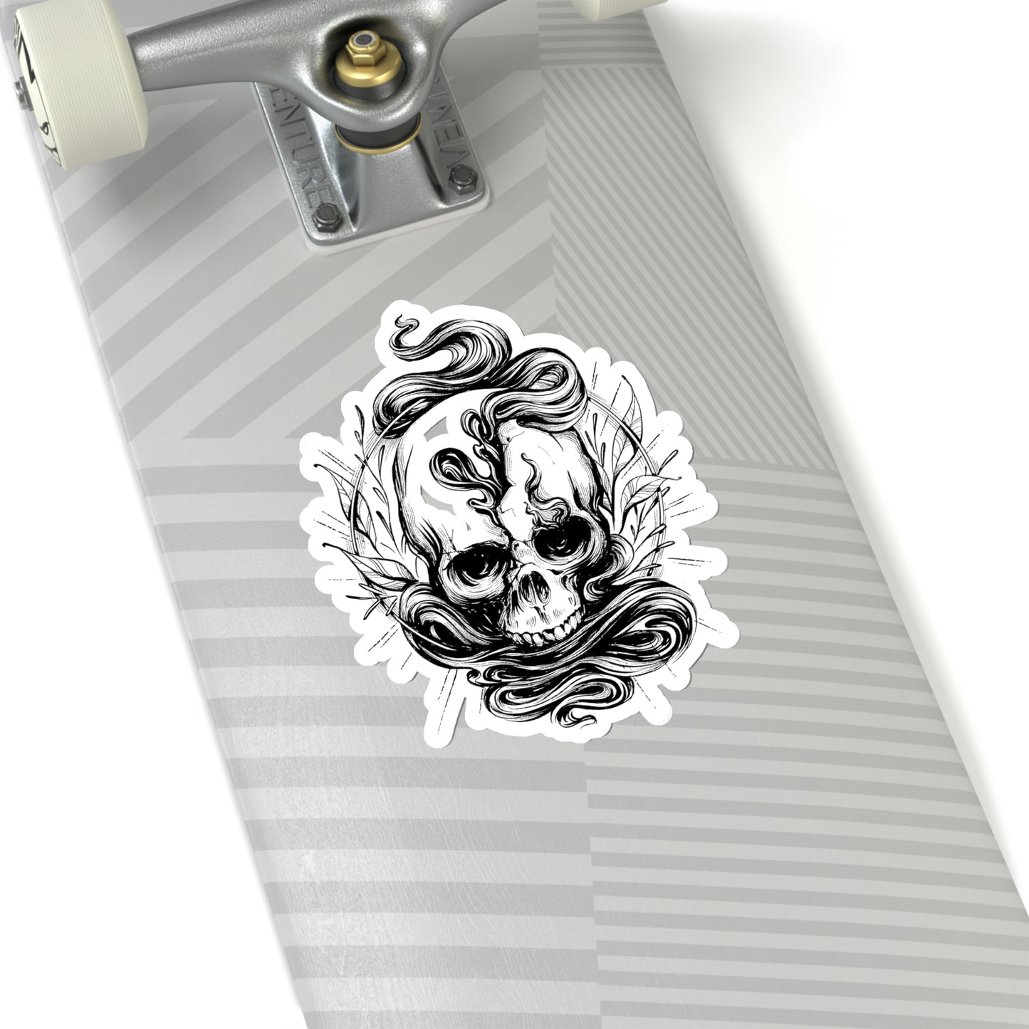 Gothic Skull, Goth Aesthetic Sticker