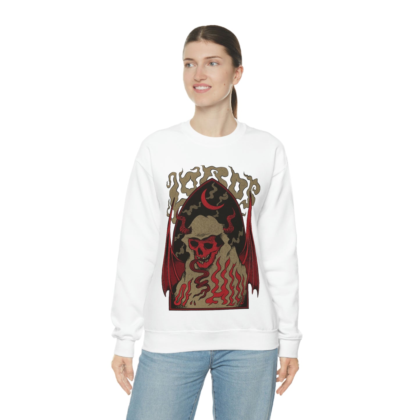 Dark Demons Goth Aesthetic Sweatshirt