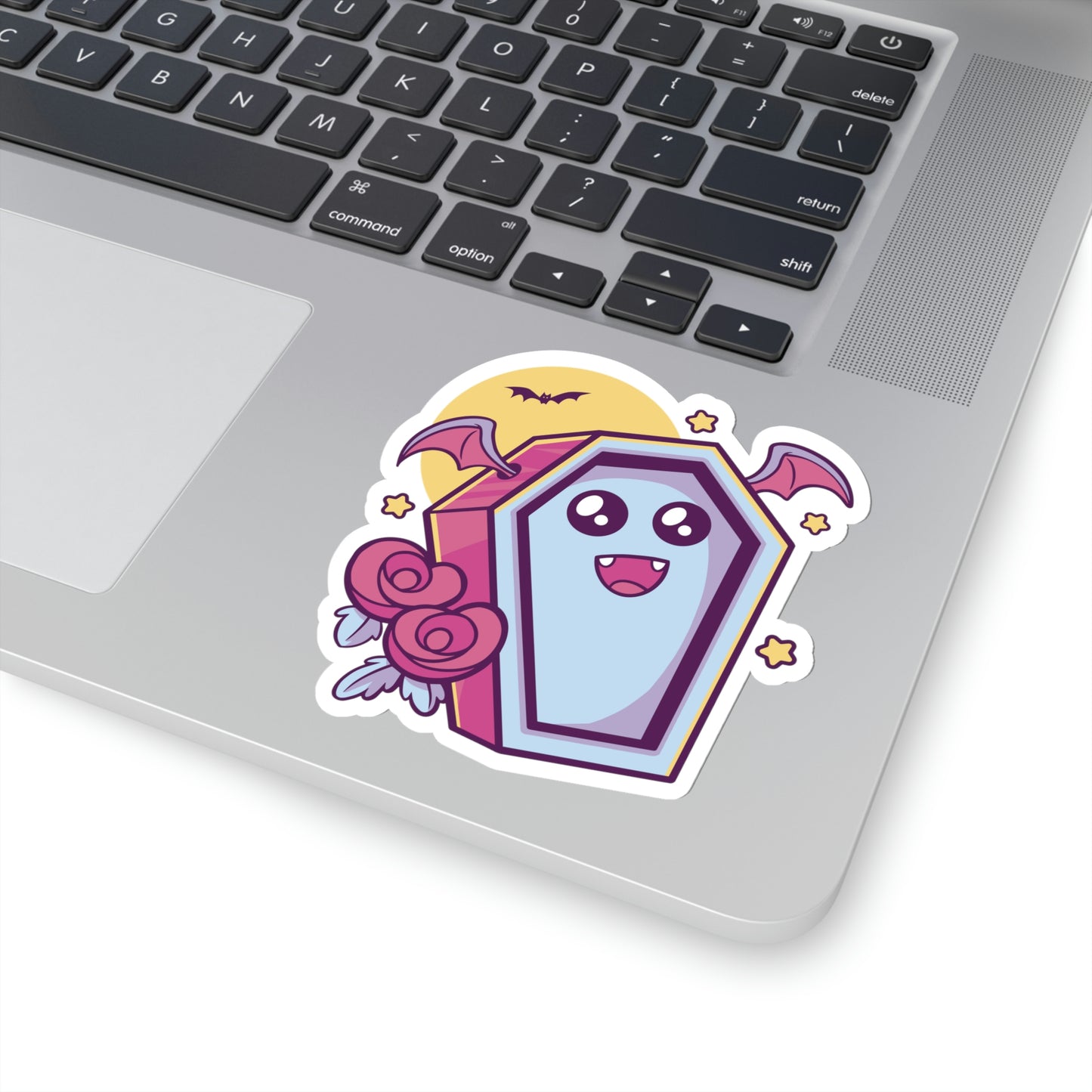 Cute Coffin Pastel Kawaii Aesthetic, Yami Kawaii, Japanese Aesthetic Otaku Sticker