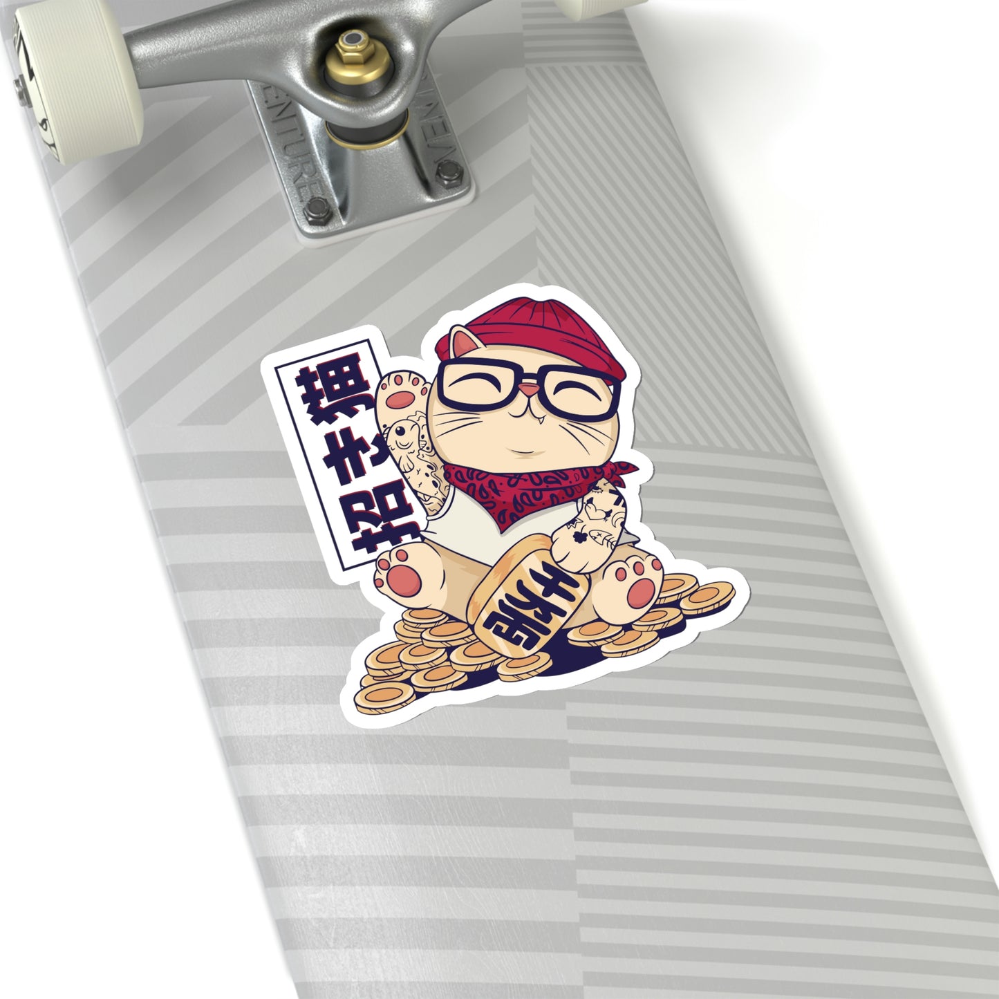 Cute Manekineko Pastel Kawaii Aesthetic, Yami Kawaii, Japanese Aesthetic Otaku Sticker
