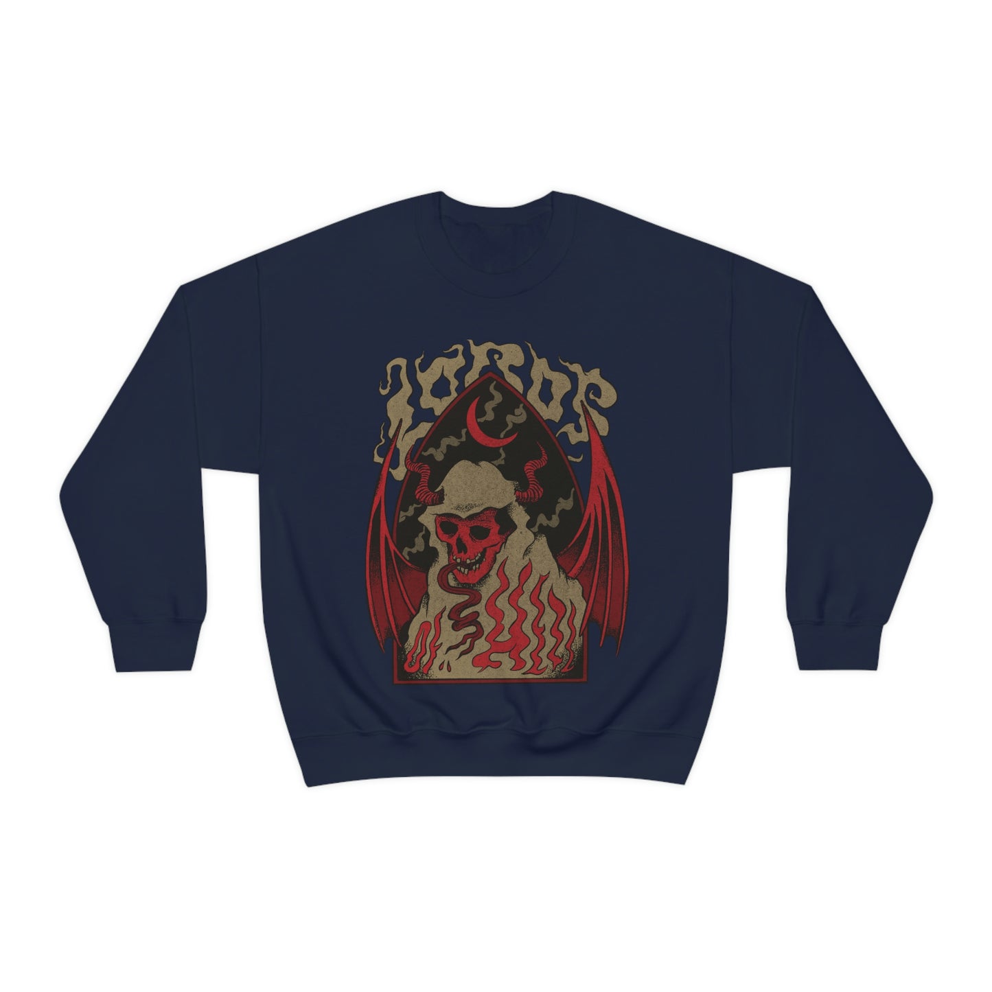 Dark Demons Goth Aesthetic Sweatshirt