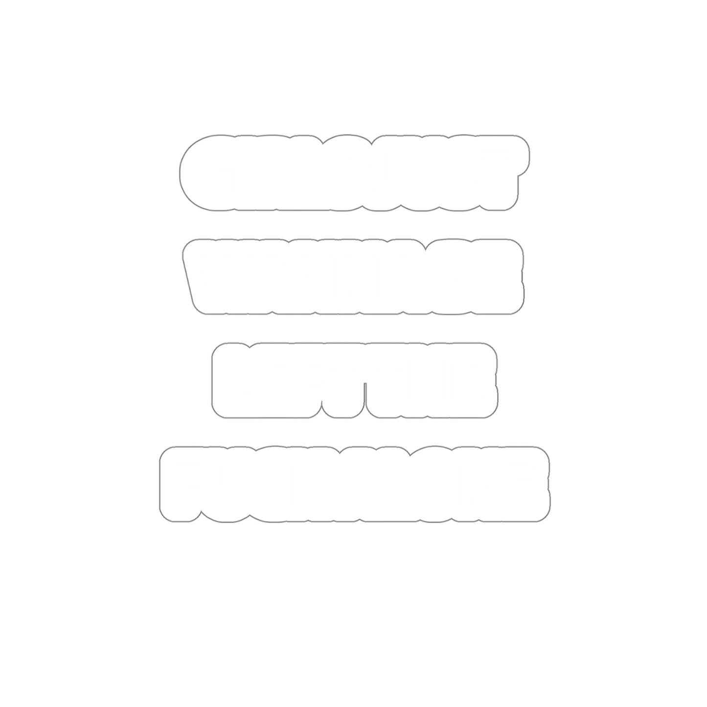 Girls Just Wanna Be Left The Fuck Alone Black Sticker