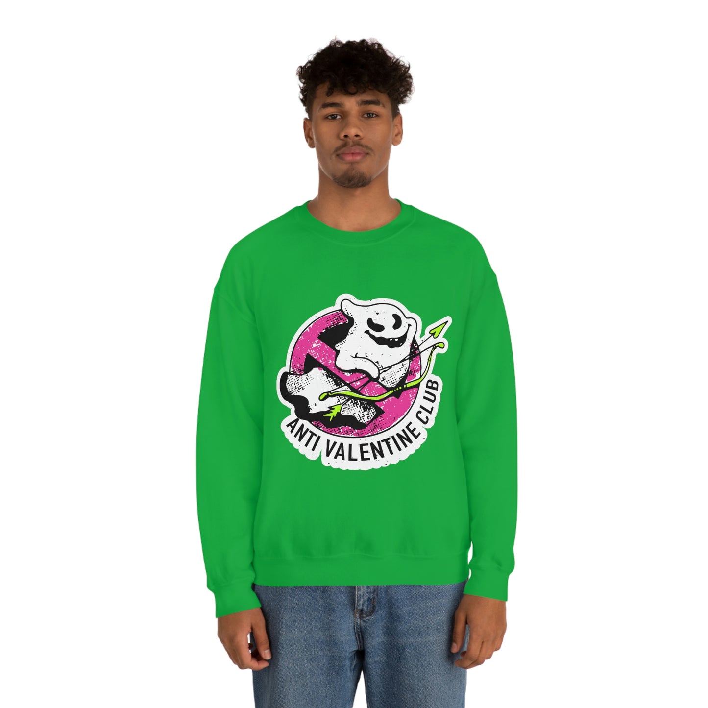 Anti Valentines CLub Ghost Sweatshirt