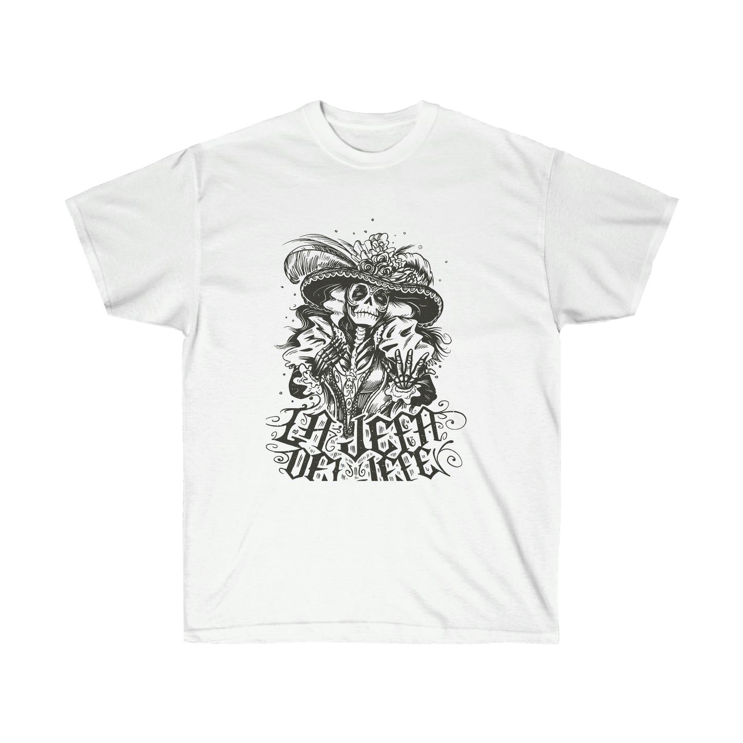 Mexican Skeleton LA JEFA DEL JEFE T-Shirt