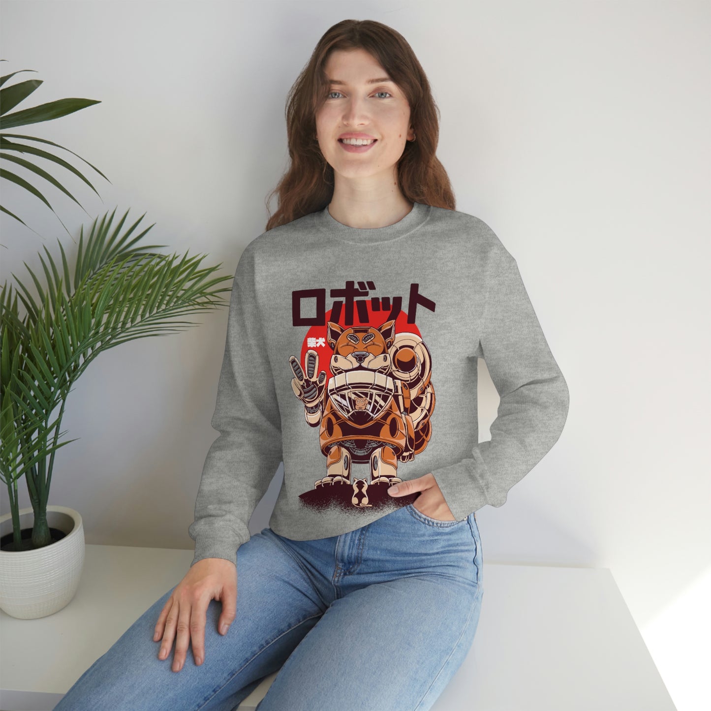 Kawaii Sweatshirt, Kawaii Clothing, Kawaii Clothes, Yami Kawaii Aesthetic, Pastel Kawaii Sweatshirt Shiba Sweater Sweatshirt