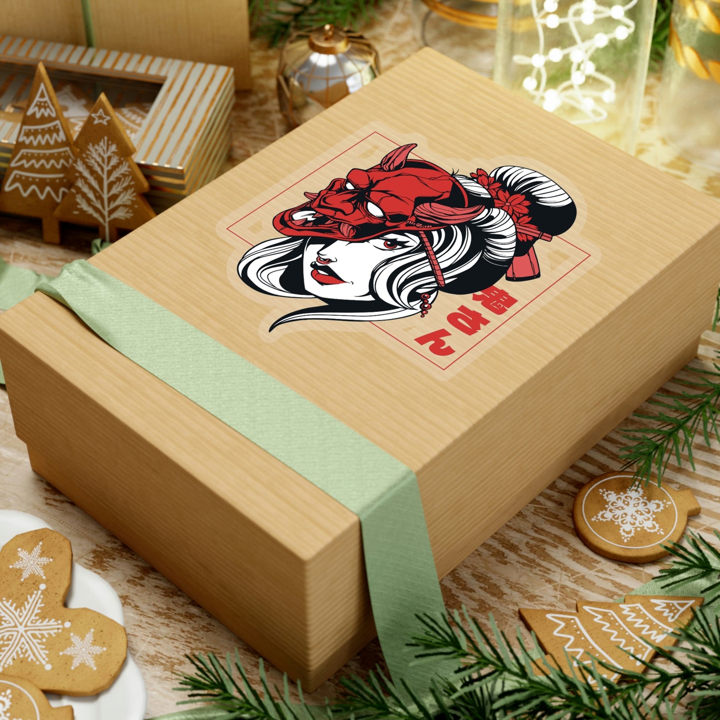 Japanese Aesthetic Women Sticker