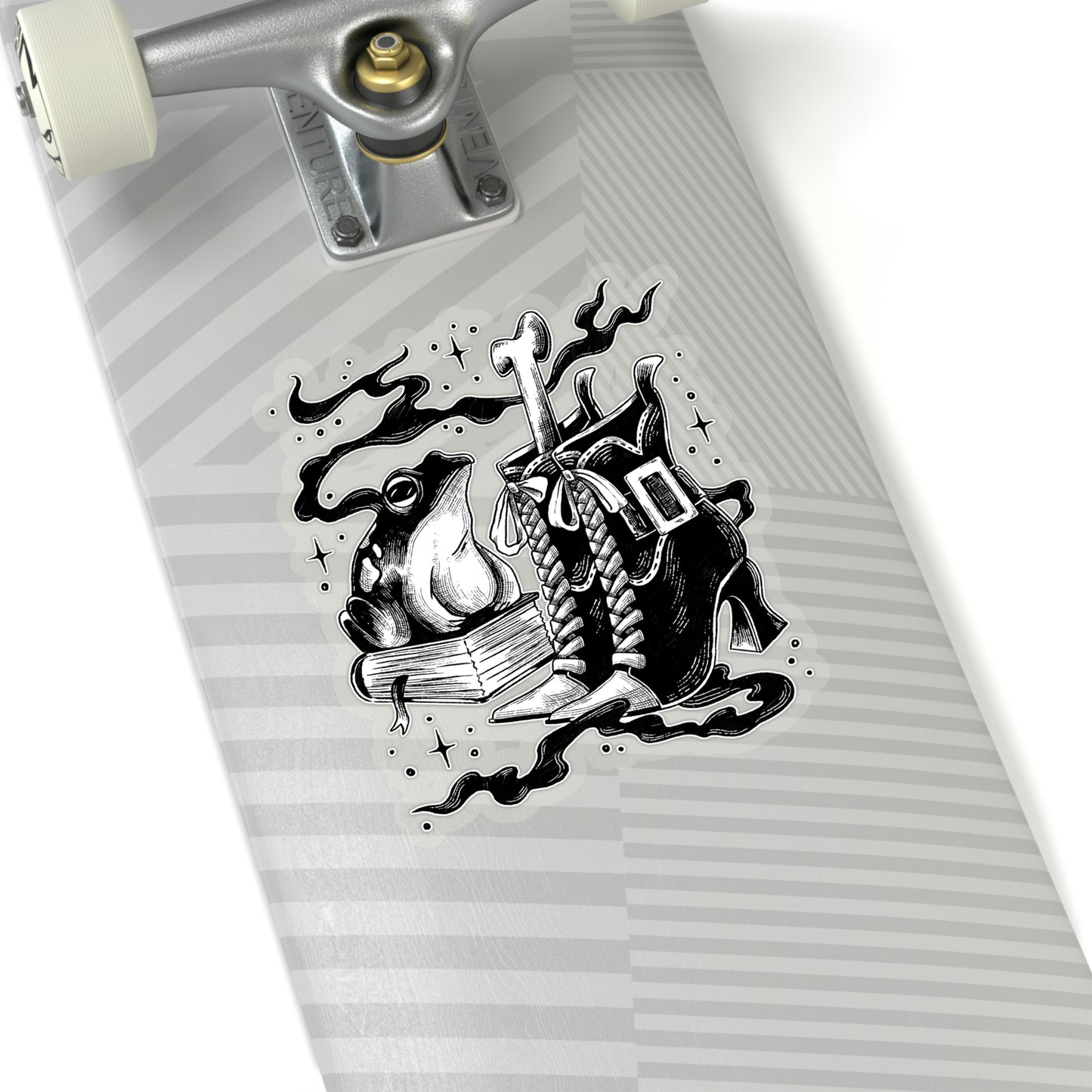 Witch Aesthetic Frog Goth Aesthetic Sticker