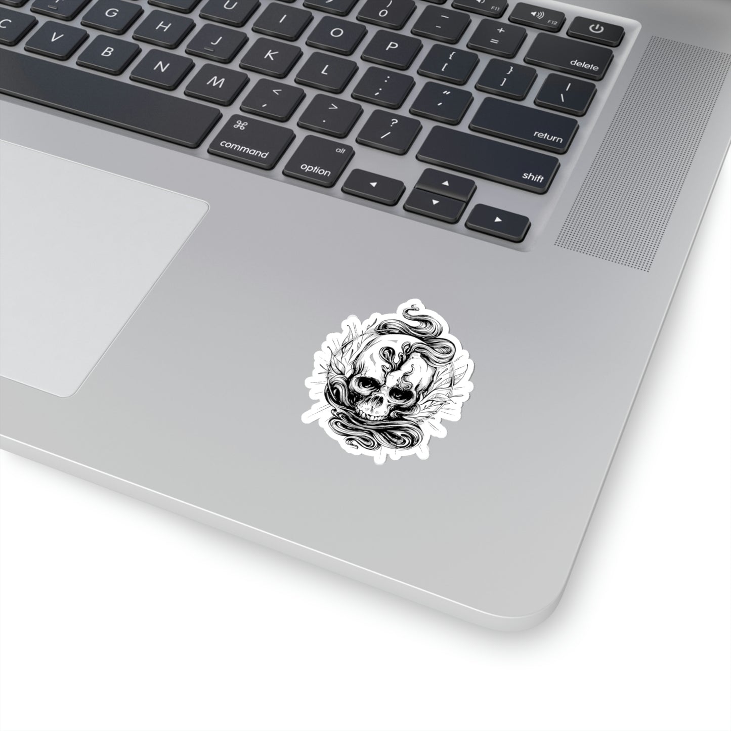 Gothic Skull, Goth Aesthetic Sticker