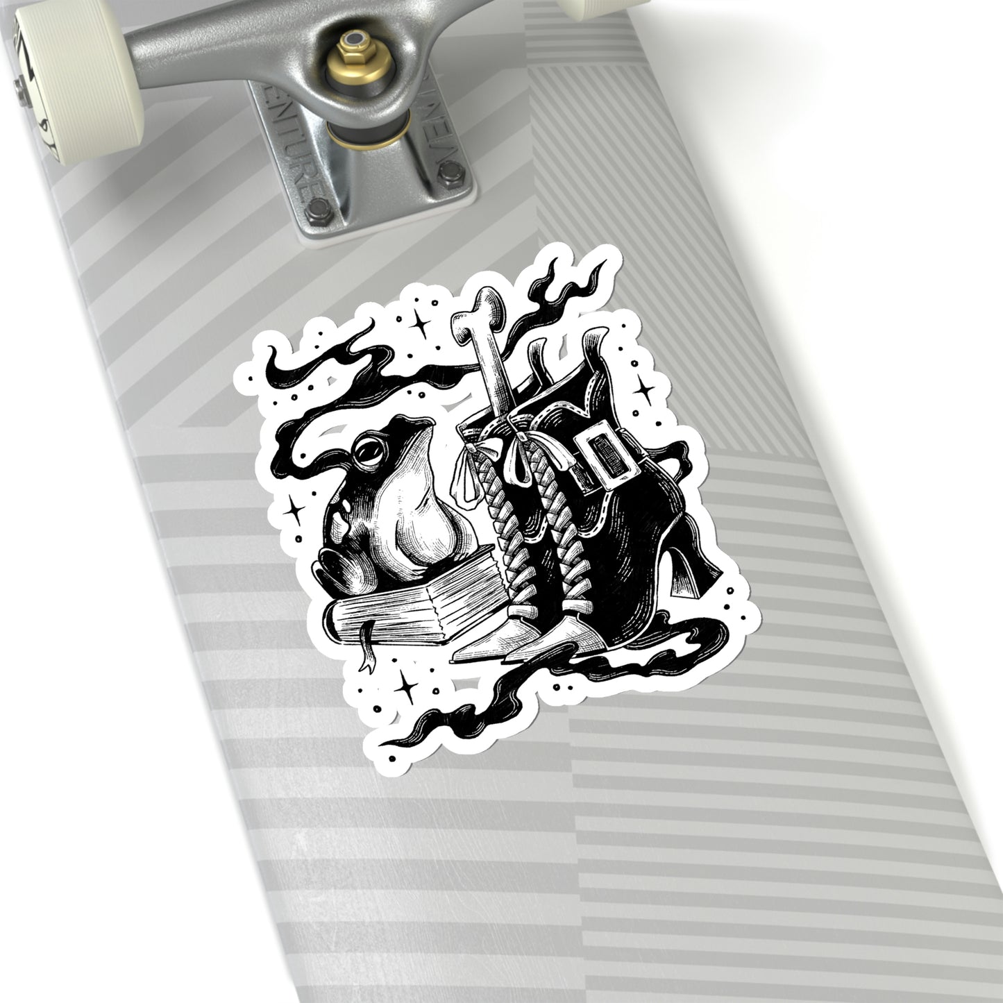 Witch Aesthetic Frog Goth Aesthetic Sticker