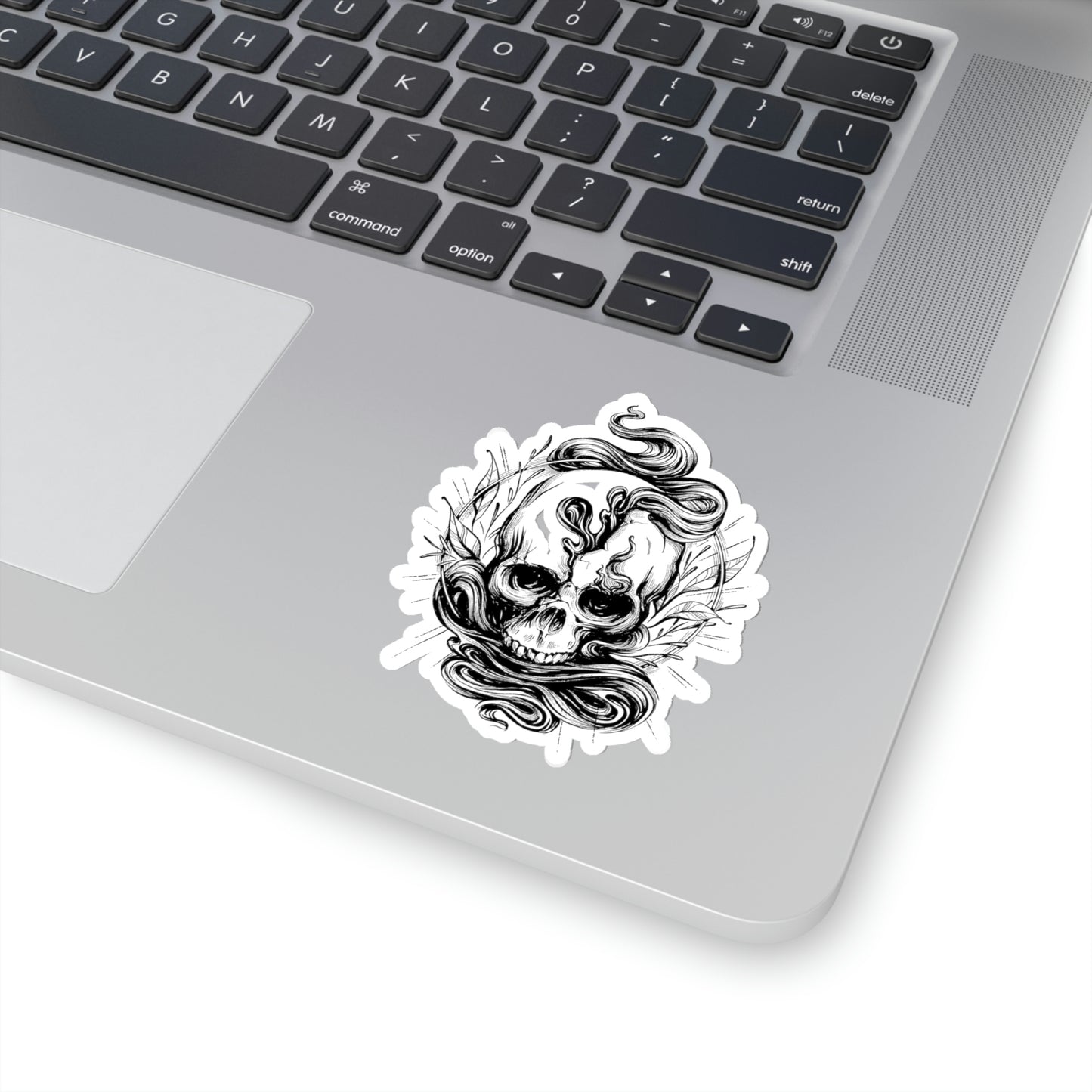 Gothic Skull, Goth Aesthetic Sticker